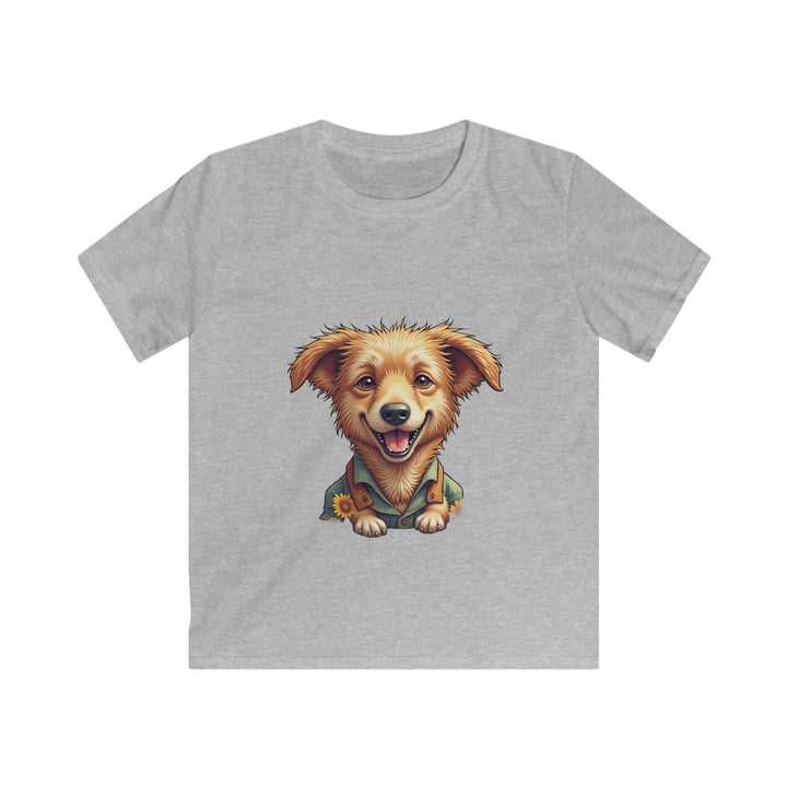 Happy Puppy Graphic T-Shirt for Children