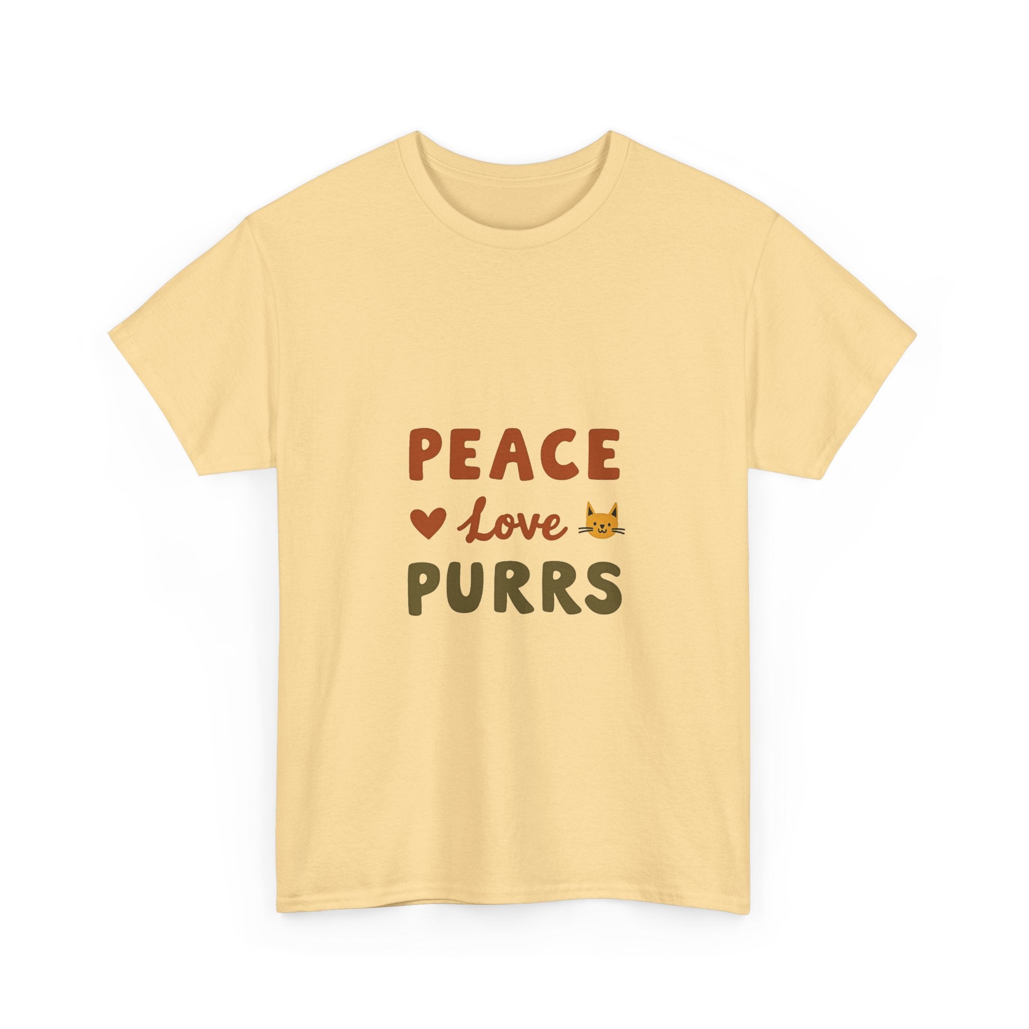 Peace, Love & Purrs T-Shirt