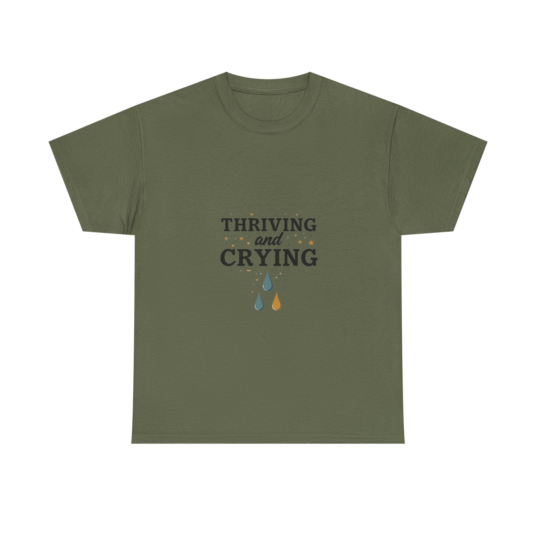 'Thriving and Crying' Graphic T‑Shirt