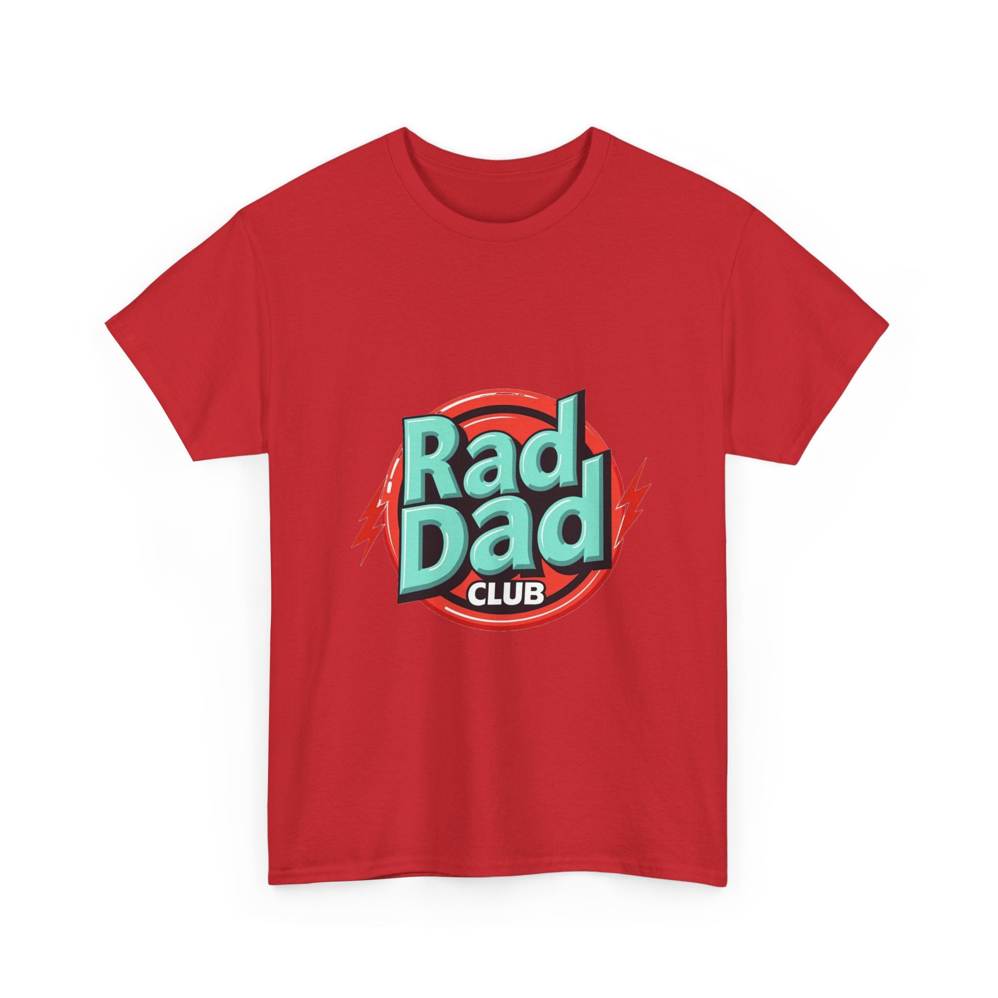 'Rad Dad Club' Retro Graphic T-Shirt for Cool Dads, Father’s Day Gift