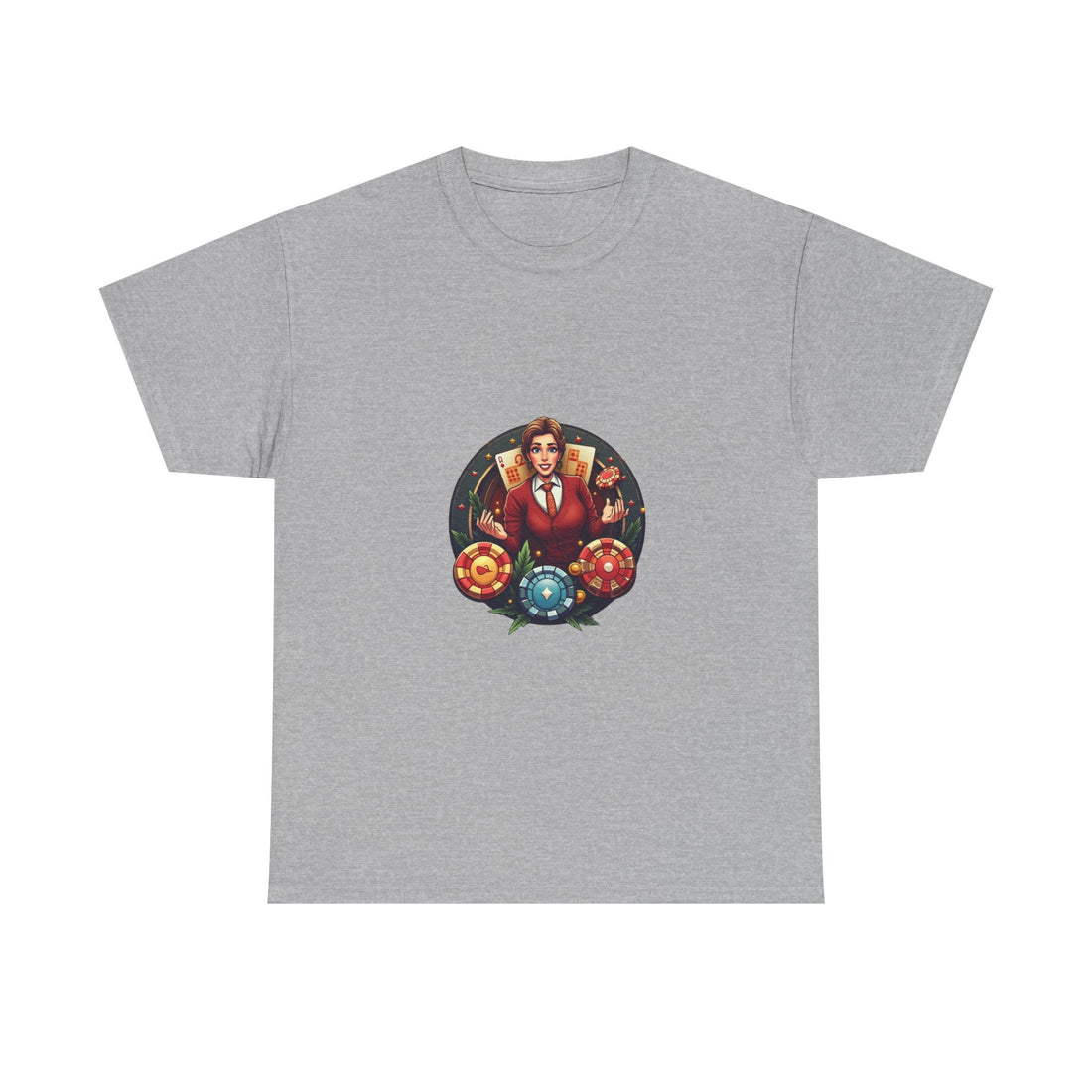 Tarot Magician' Mystical Card Reader Graphic T-Shirt