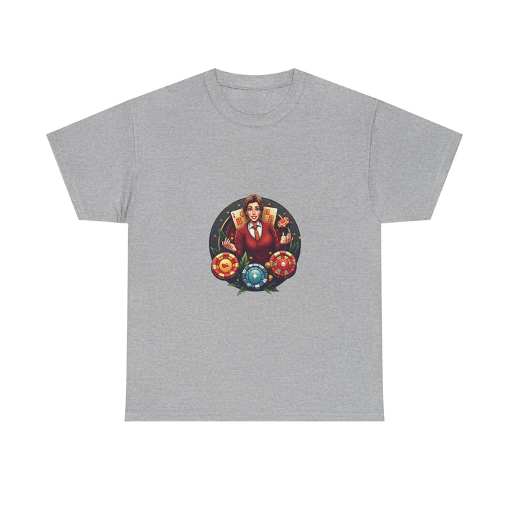 Tarot Magician' Mystical Card Reader Graphic T-Shirt
