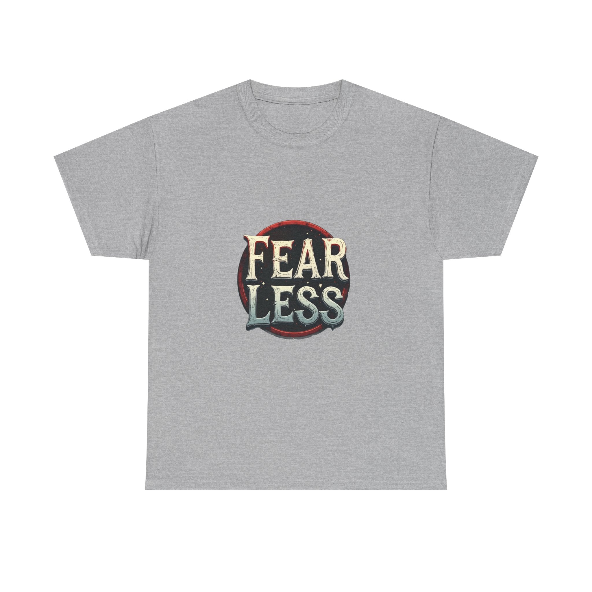 'Fearless Vintage' Graphic Retro Courage Inspirational T-Shirt