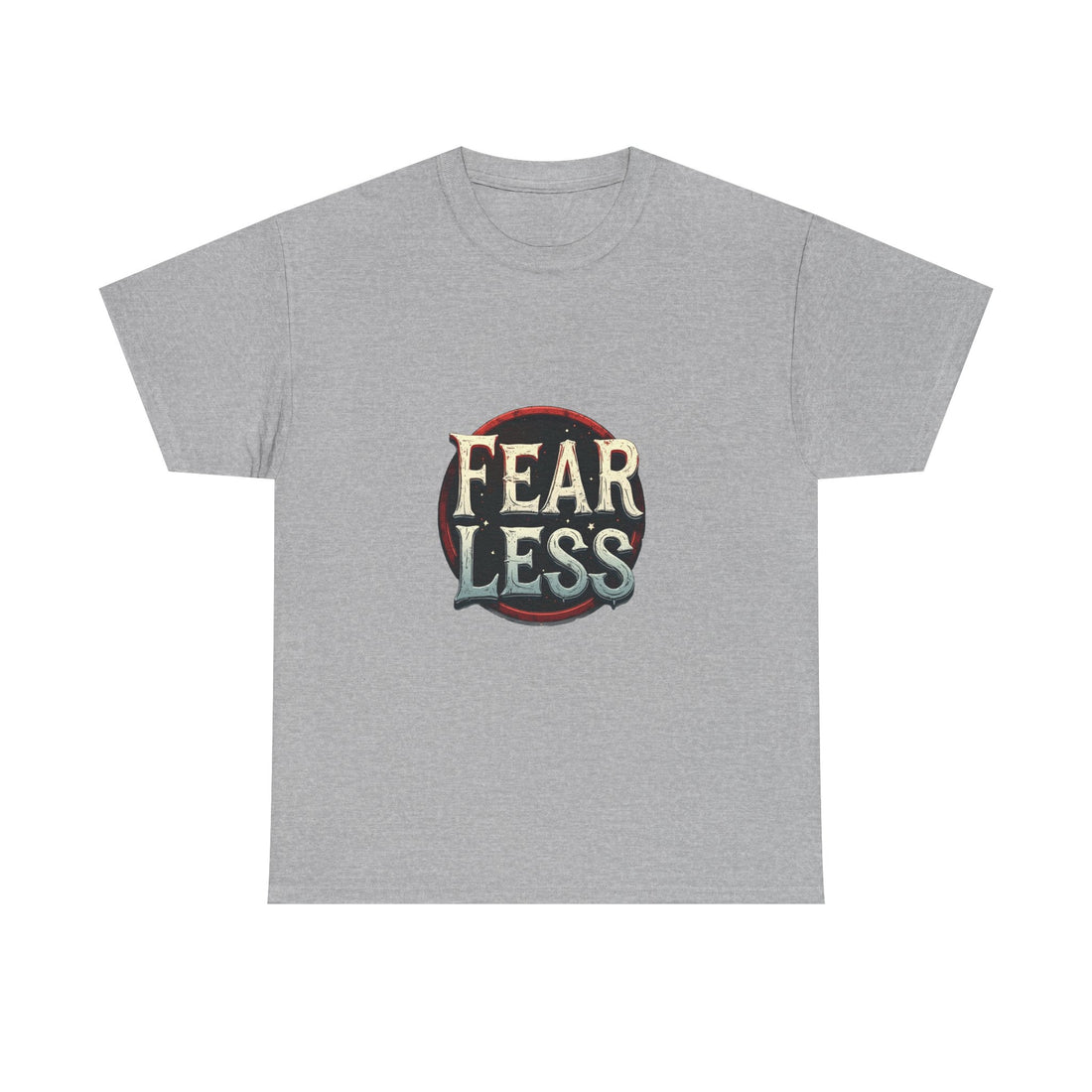 'Fearless Vintage' Graphic Retro Courage Inspirational T-Shirt