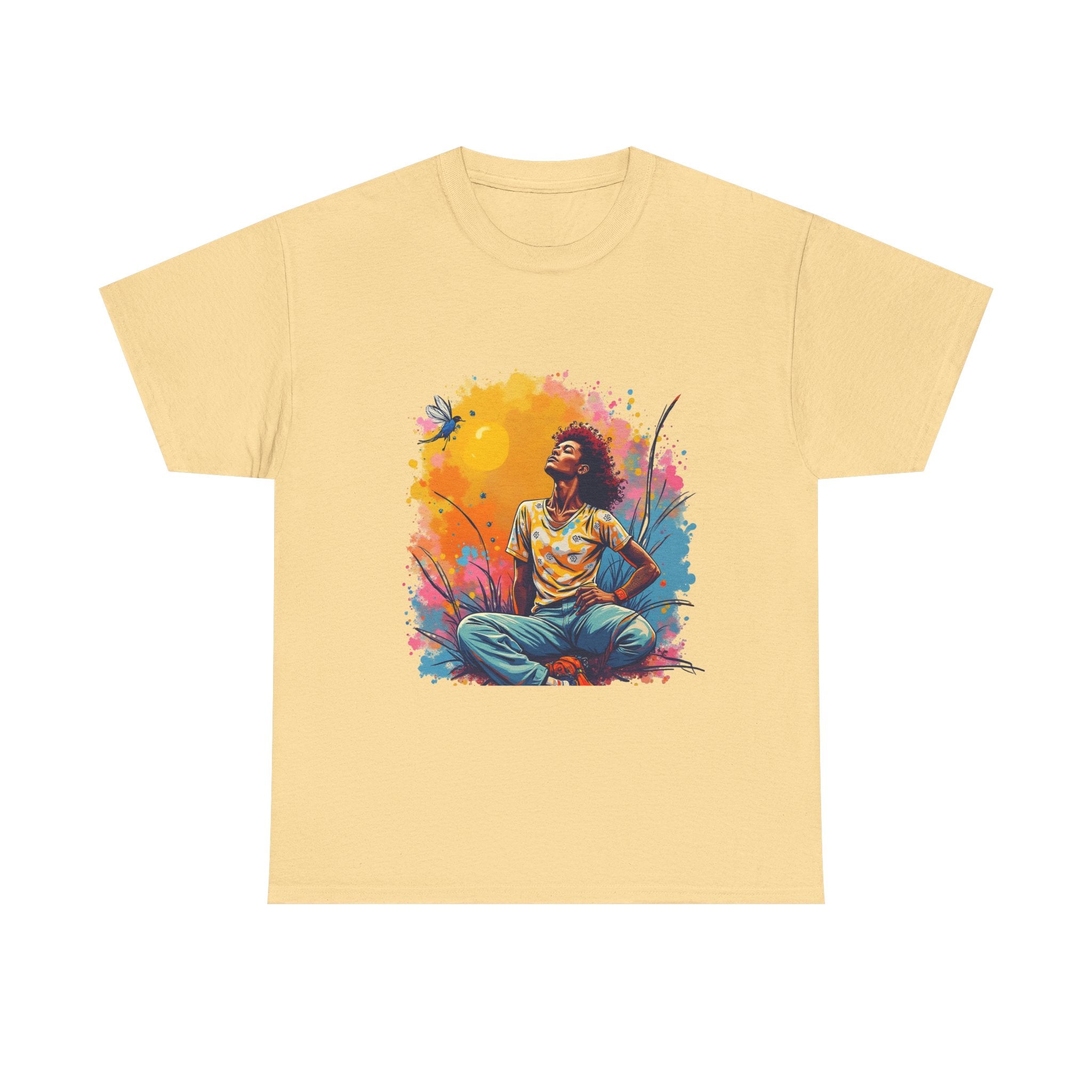 Meditative Afro Vibes T-Shirt