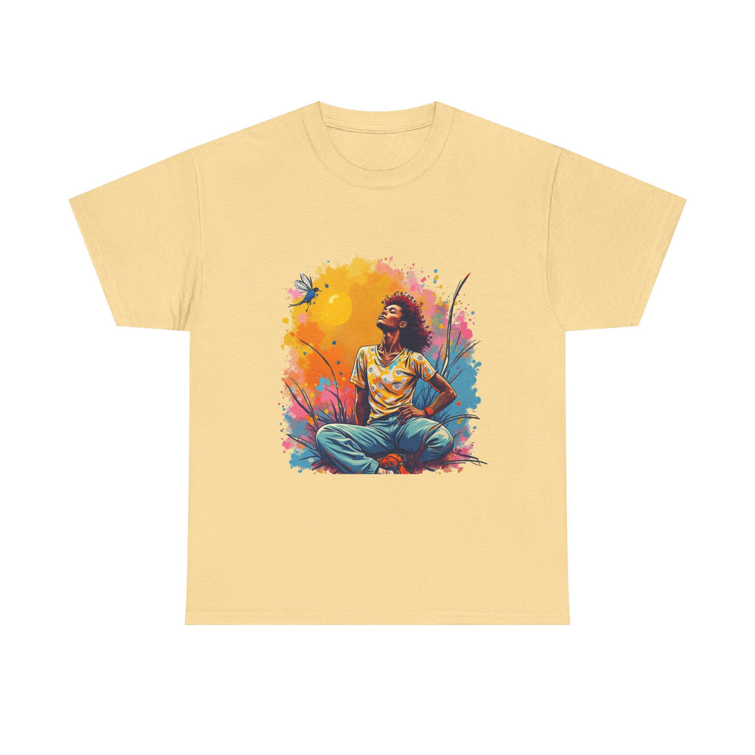 Meditative Afro Vibes T-Shirt