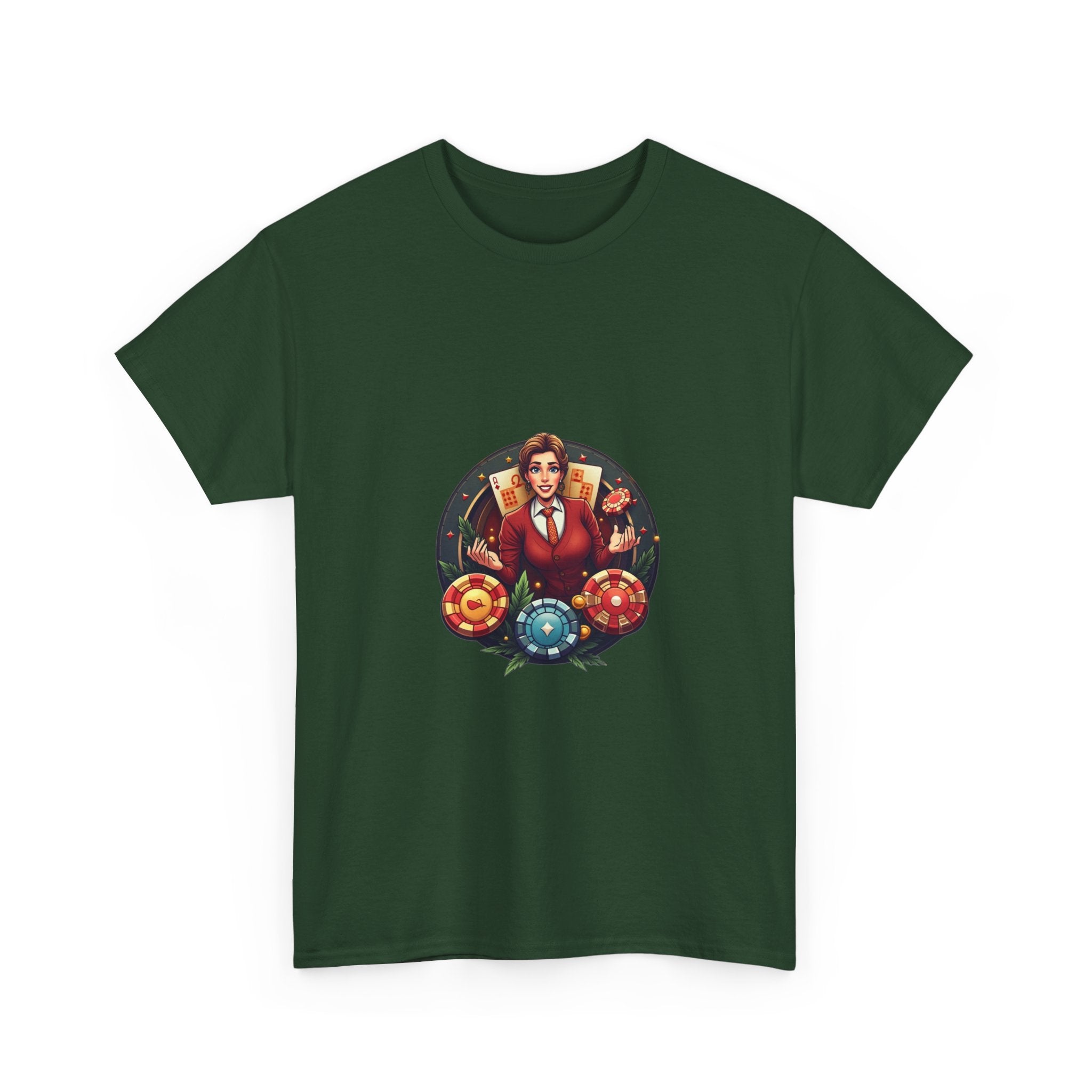 Tarot Magician' Mystical Card Reader Graphic T-Shirt