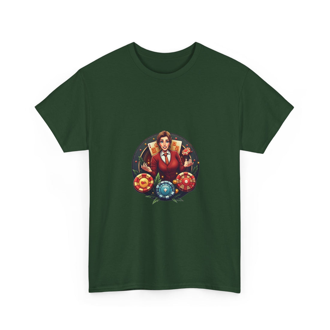 Tarot Magician' Mystical Card Reader Graphic T-Shirt