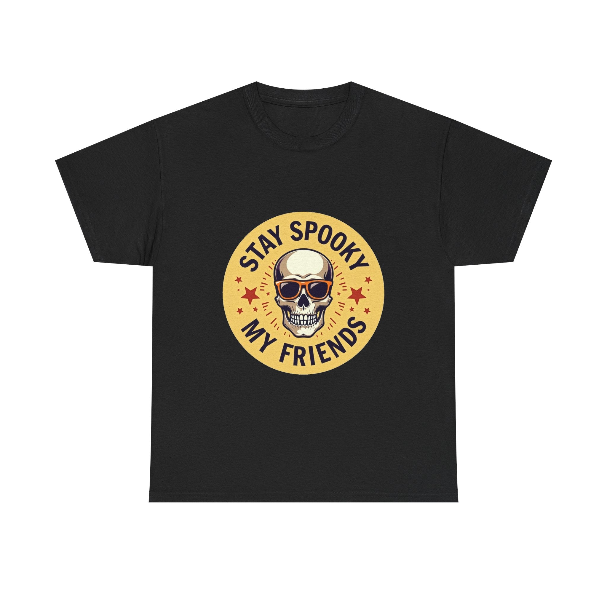 'Stay Spooky My Friends' Skull T-Shirt