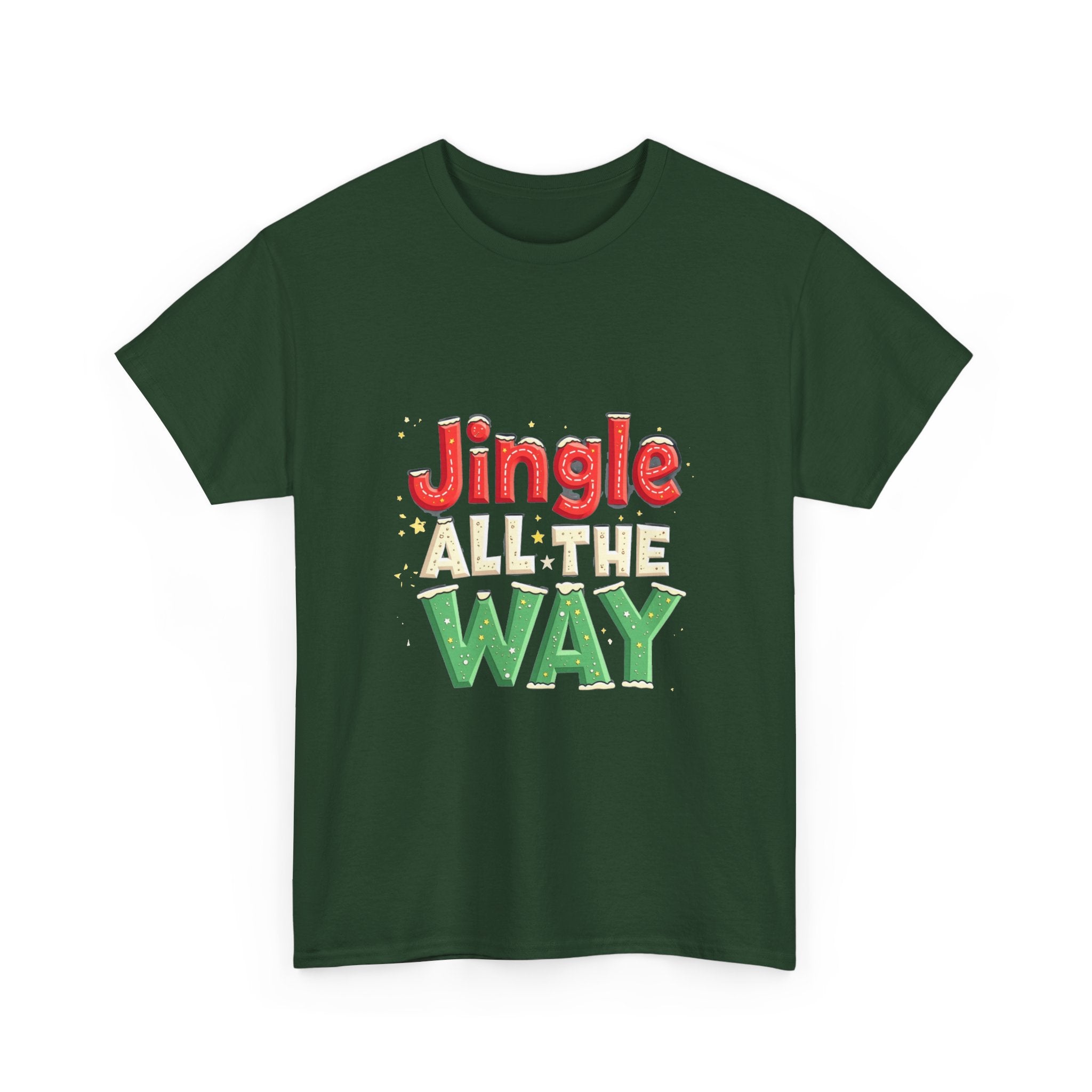 "Jingle All The Way" Christmas Graphic Shirt