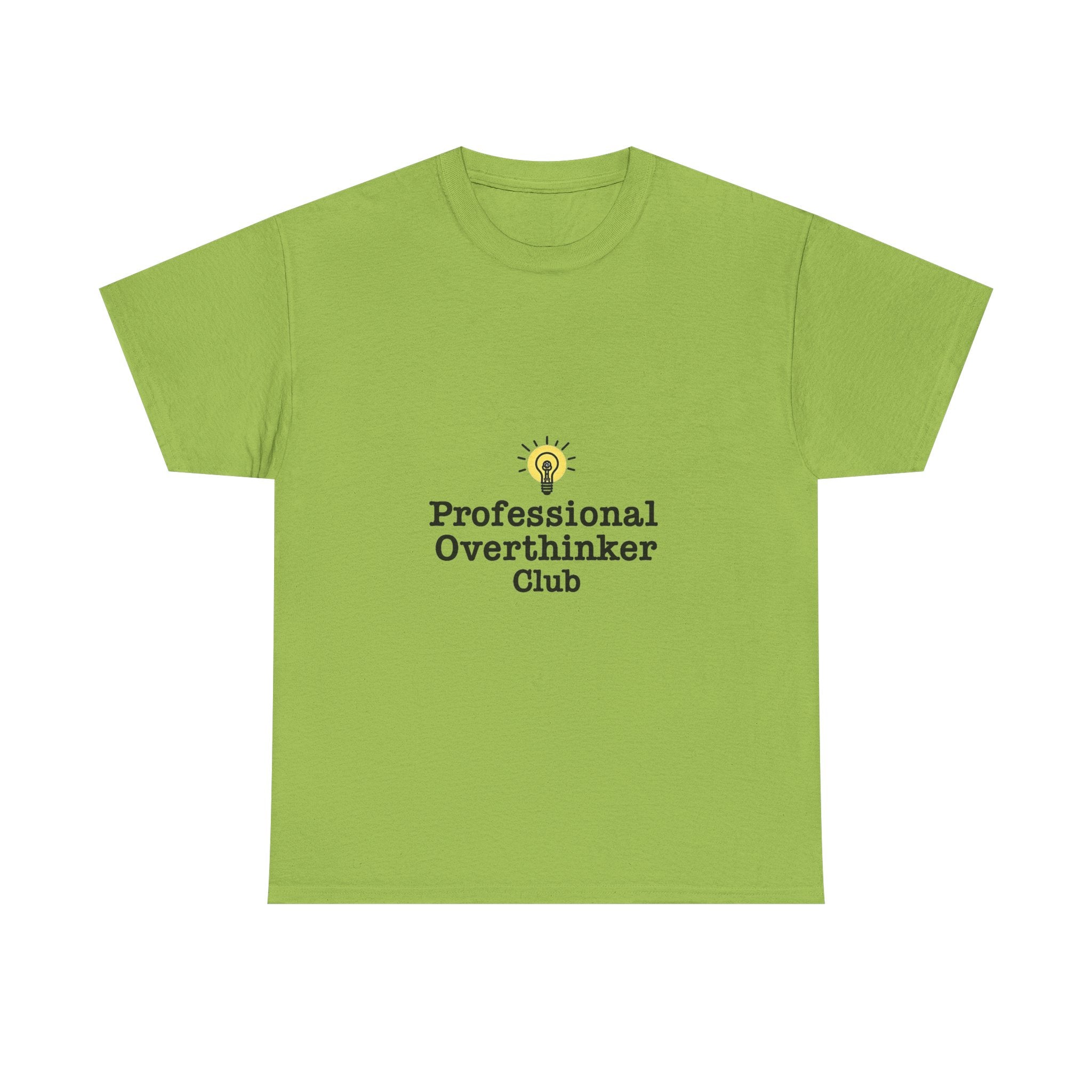 'Professional Overthinker Club' Funny Introvert T-Shirt