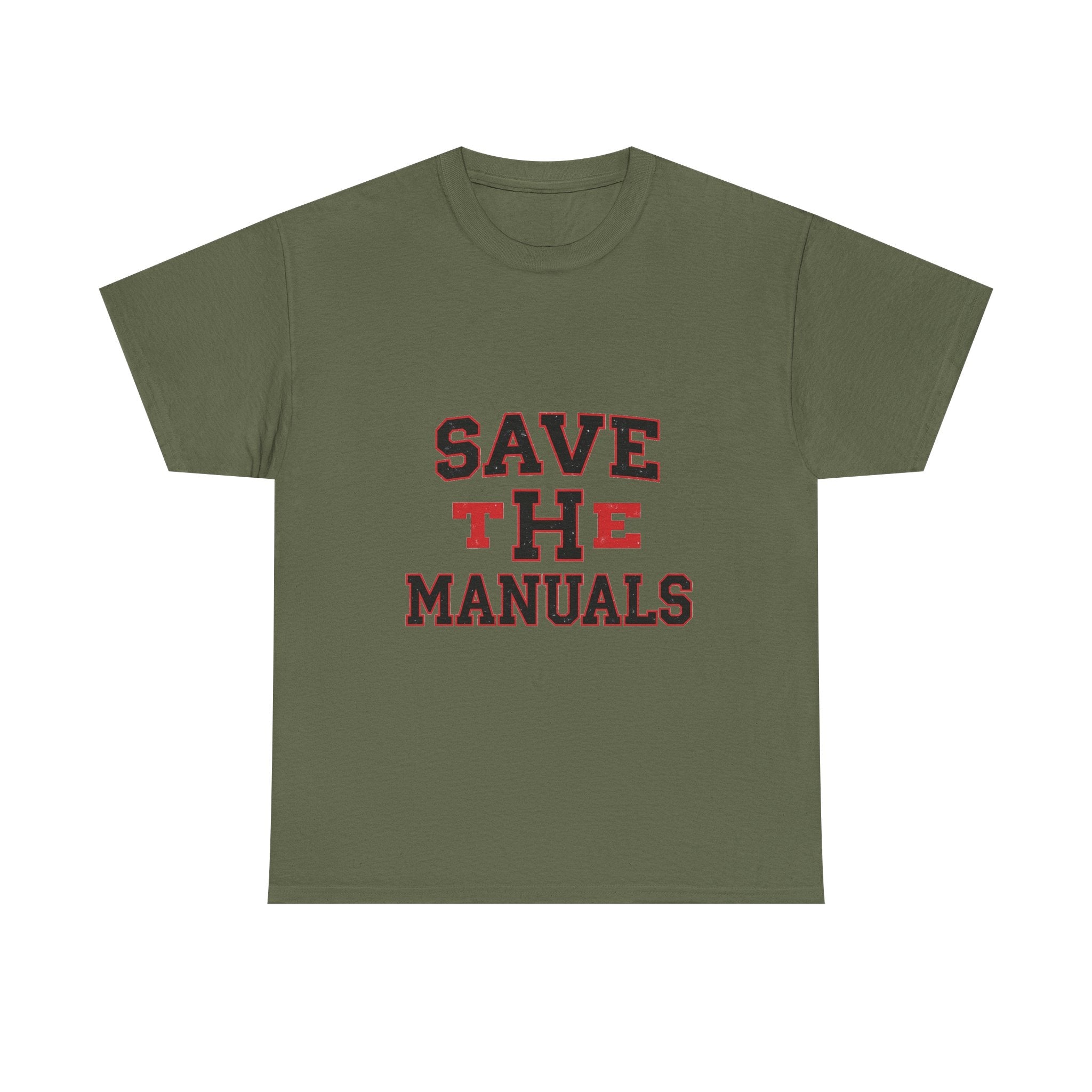 'Save The Manuals' Retro Mechanics Vintage Repair T-Shirt