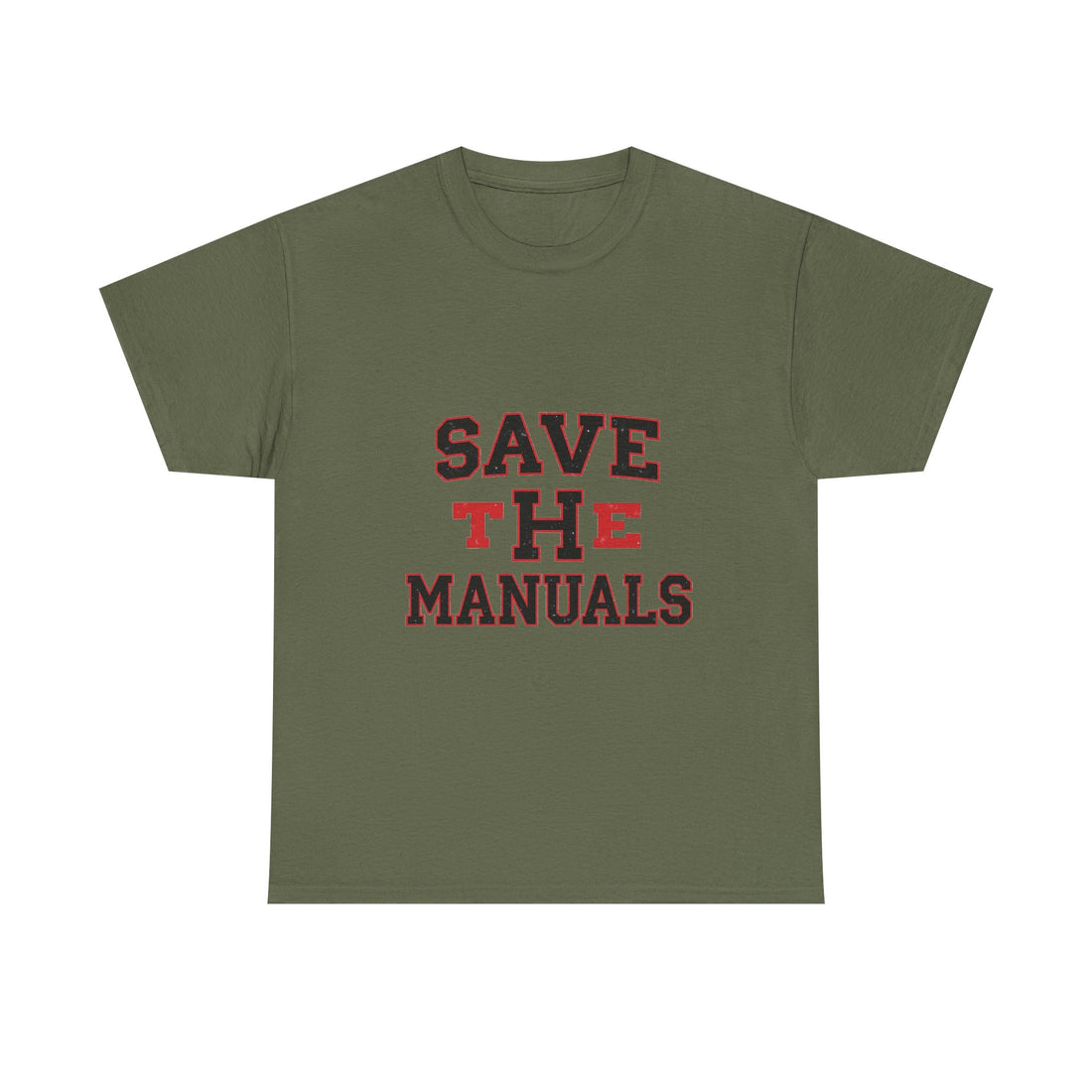 'Save The Manuals' Retro Mechanics Vintage Repair T-Shirt