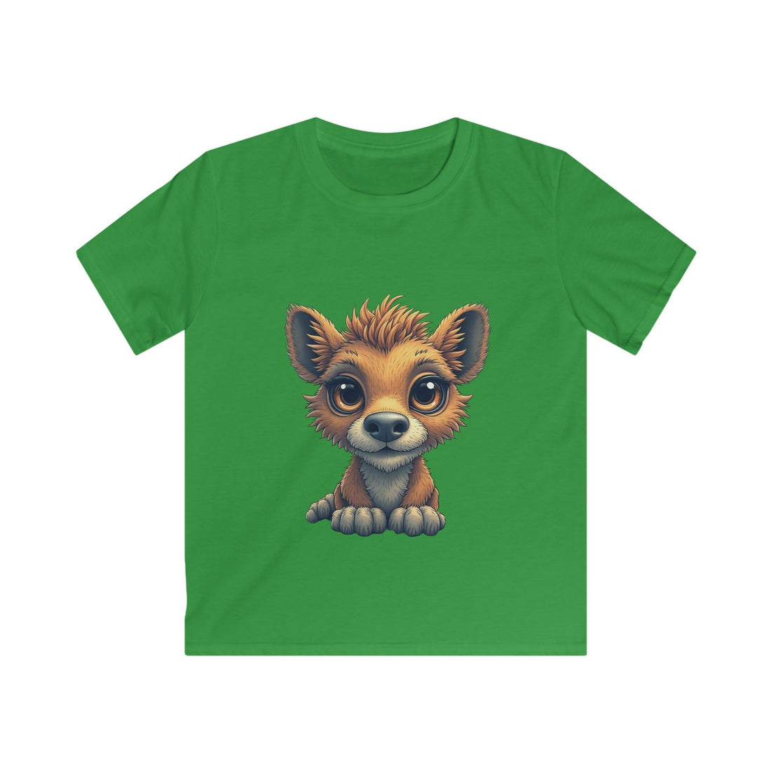 Cute Baby Fox Illustration Shirt for Toddlers