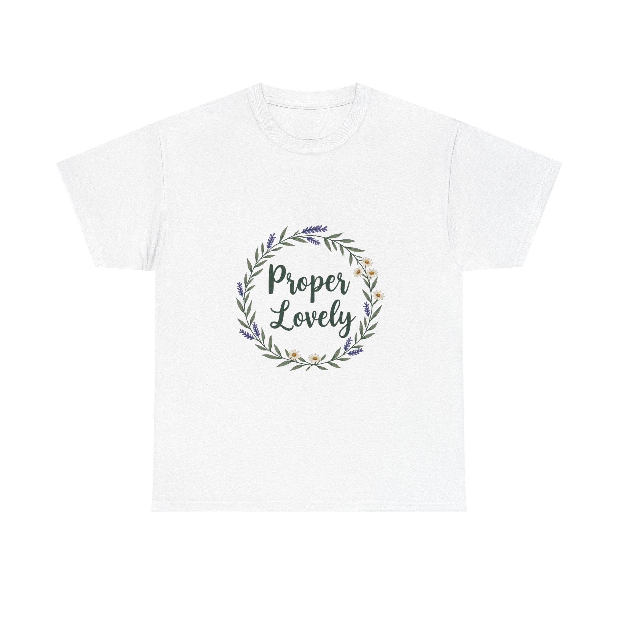 'Proper Lovely' Floral T-Shirt