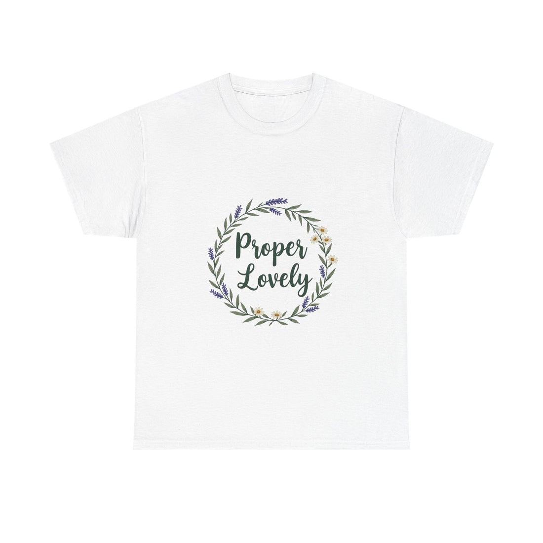 'Proper Lovely' Floral T-Shirt