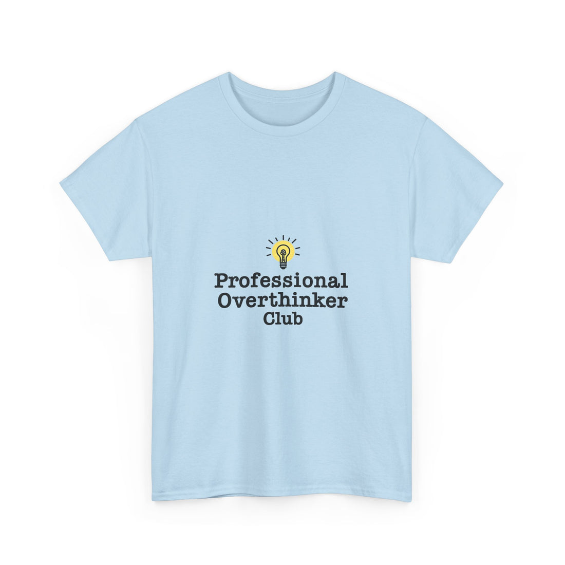 'Professional Overthinker Club' Funny Introvert T-Shirt