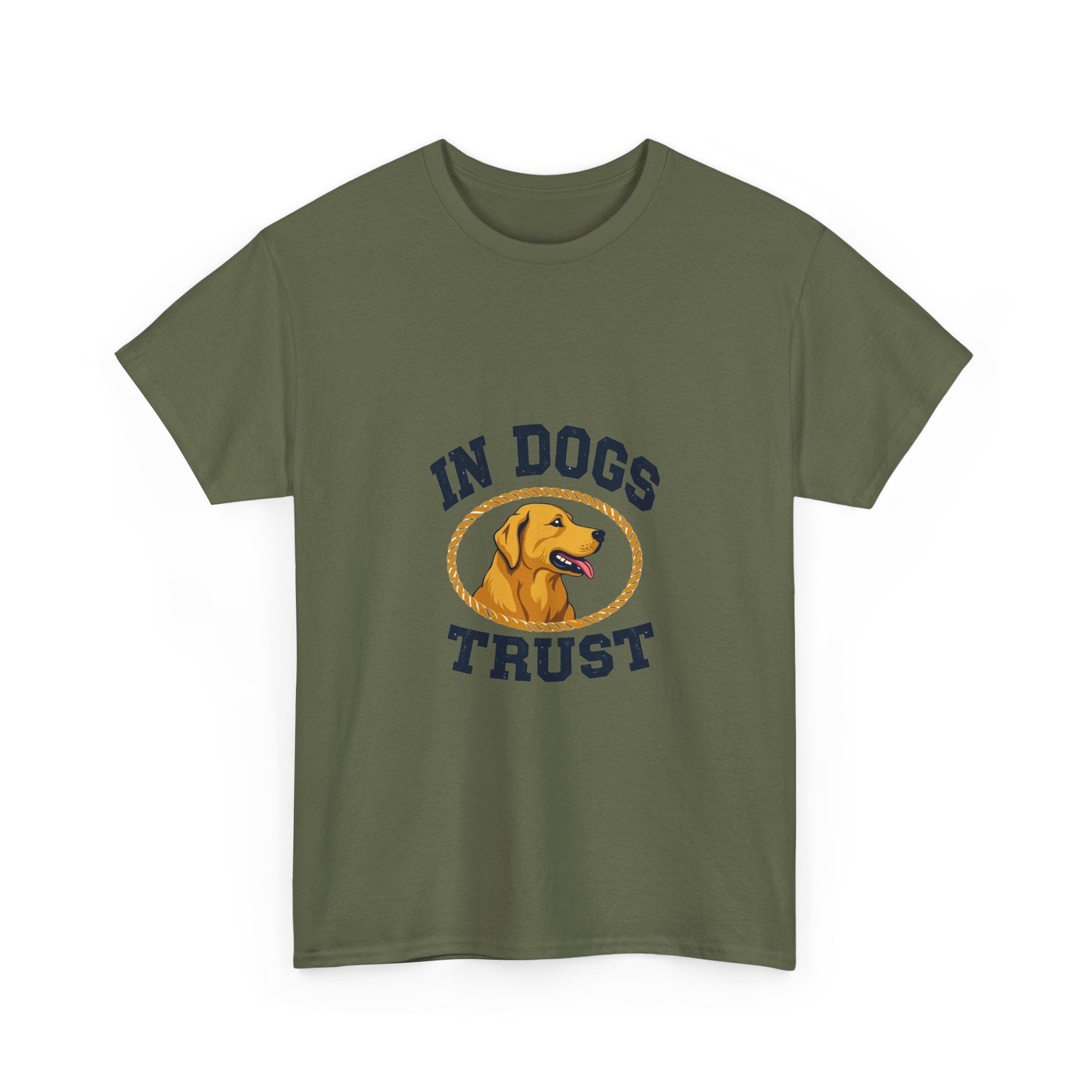"In Dogs Trust" Vintage Retriever T-Shirt