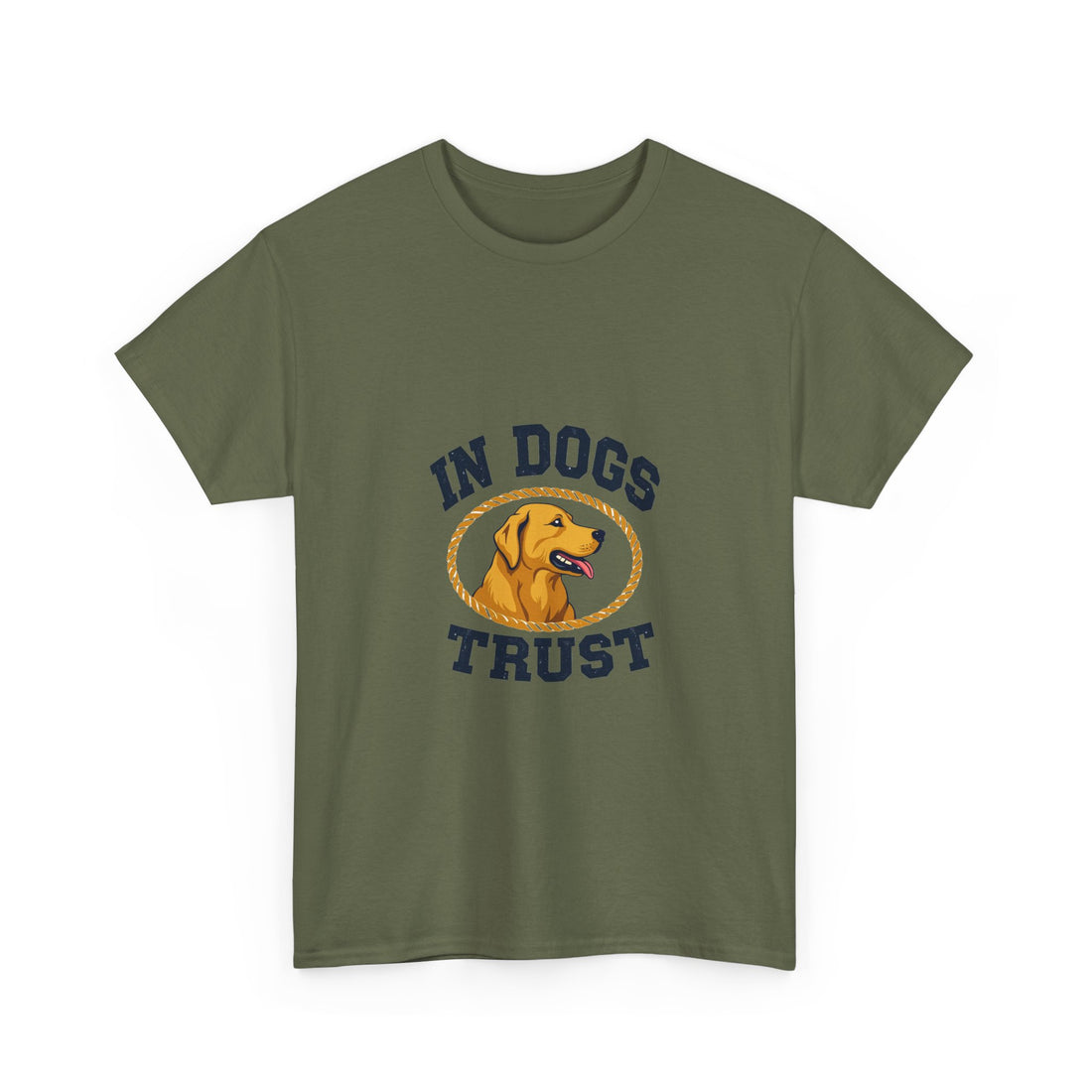 "In Dogs Trust" Vintage Retriever T-Shirt