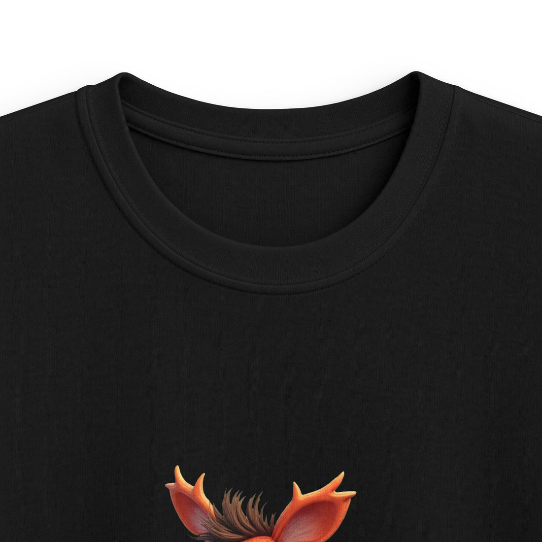 Playful Orange Fantasy Monster Kids Graphic T-Shirt