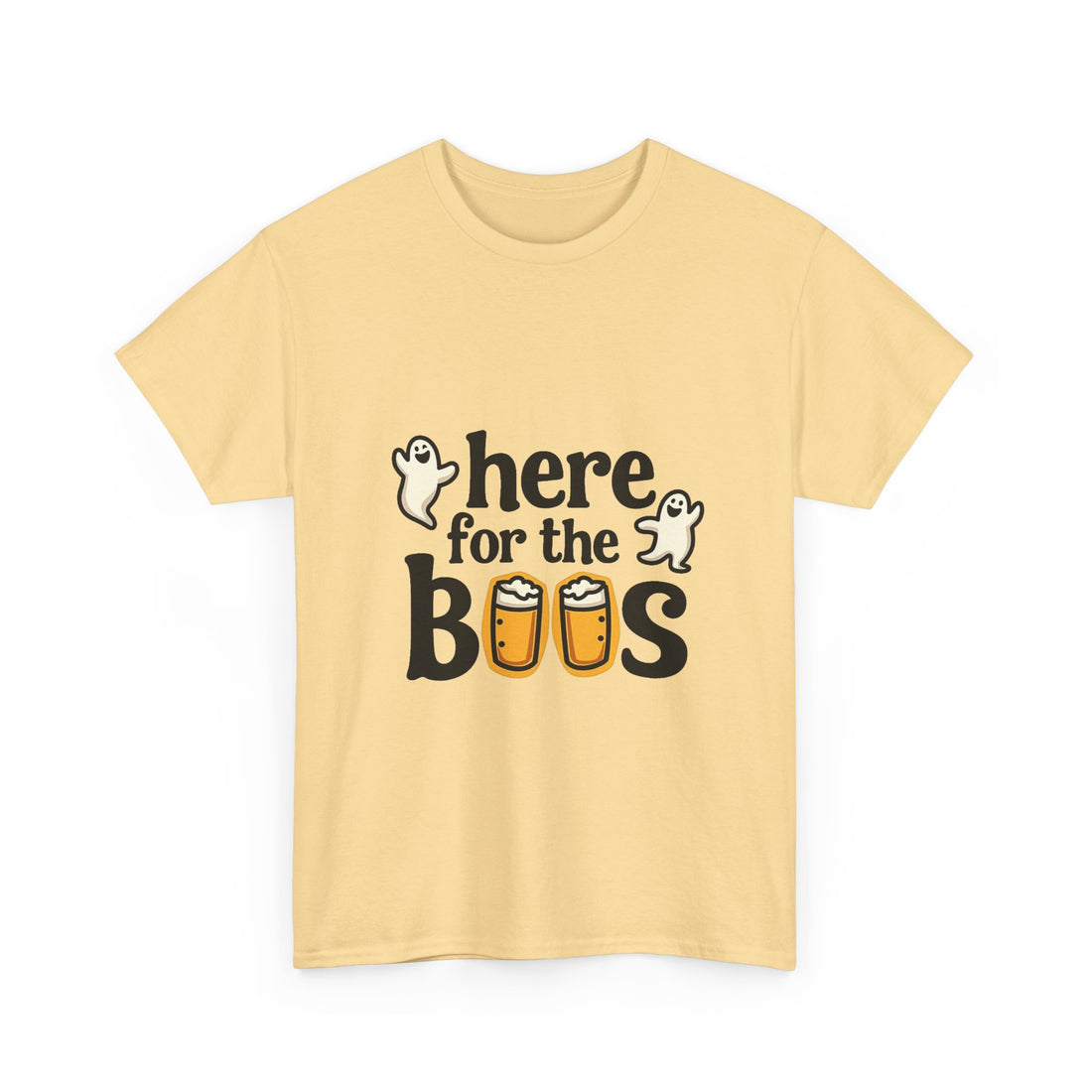 'Here for the Boos' Halloween T-Shirt