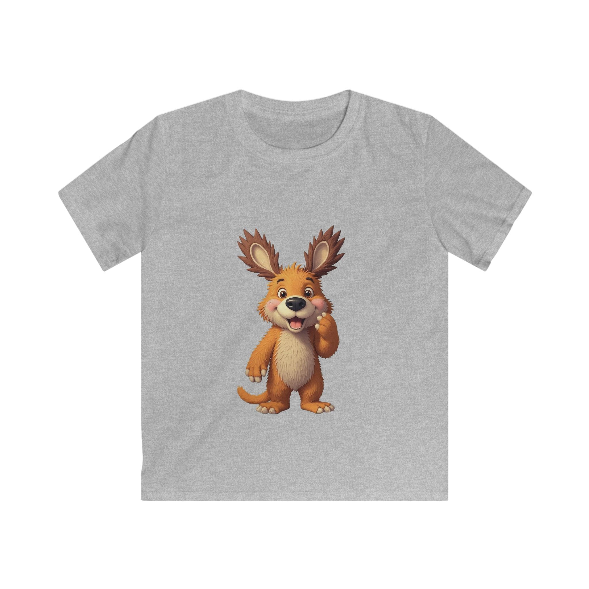 Cute Floppy-Eared Rabbit Graphic T-Shirt for Children