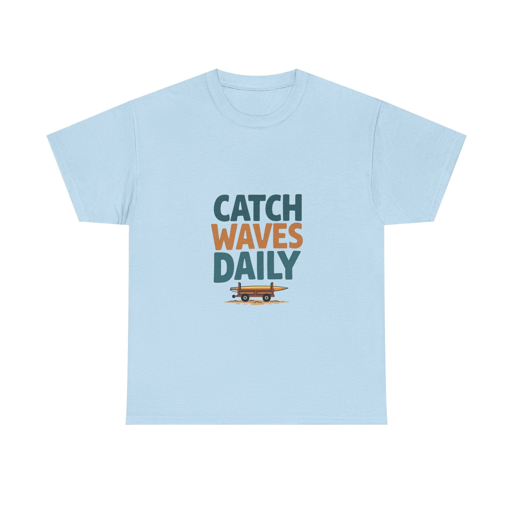 Catch Waves Daily Retro Surf Van T-Shirt
