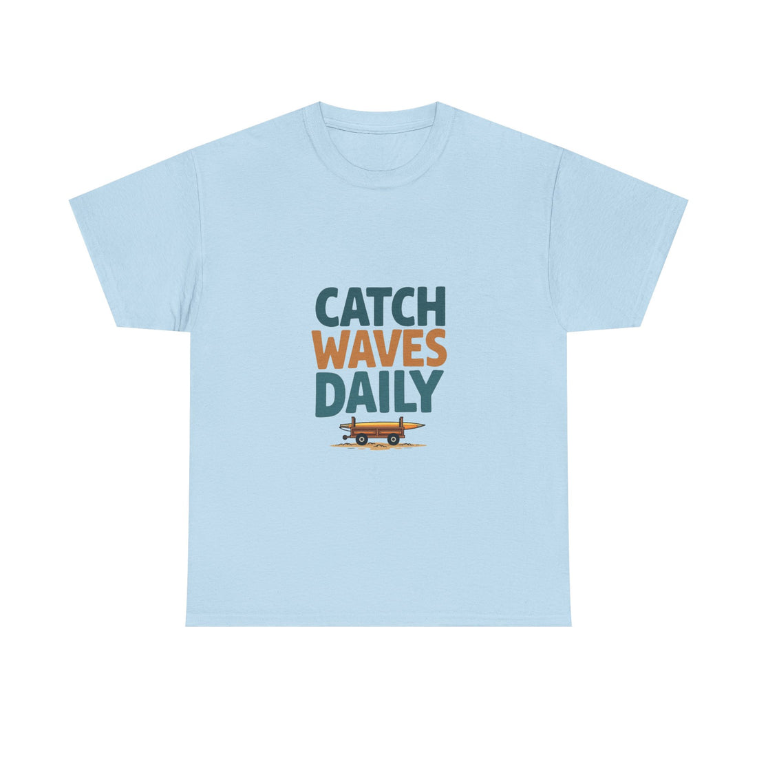 Catch Waves Daily Retro Surf Van T-Shirt