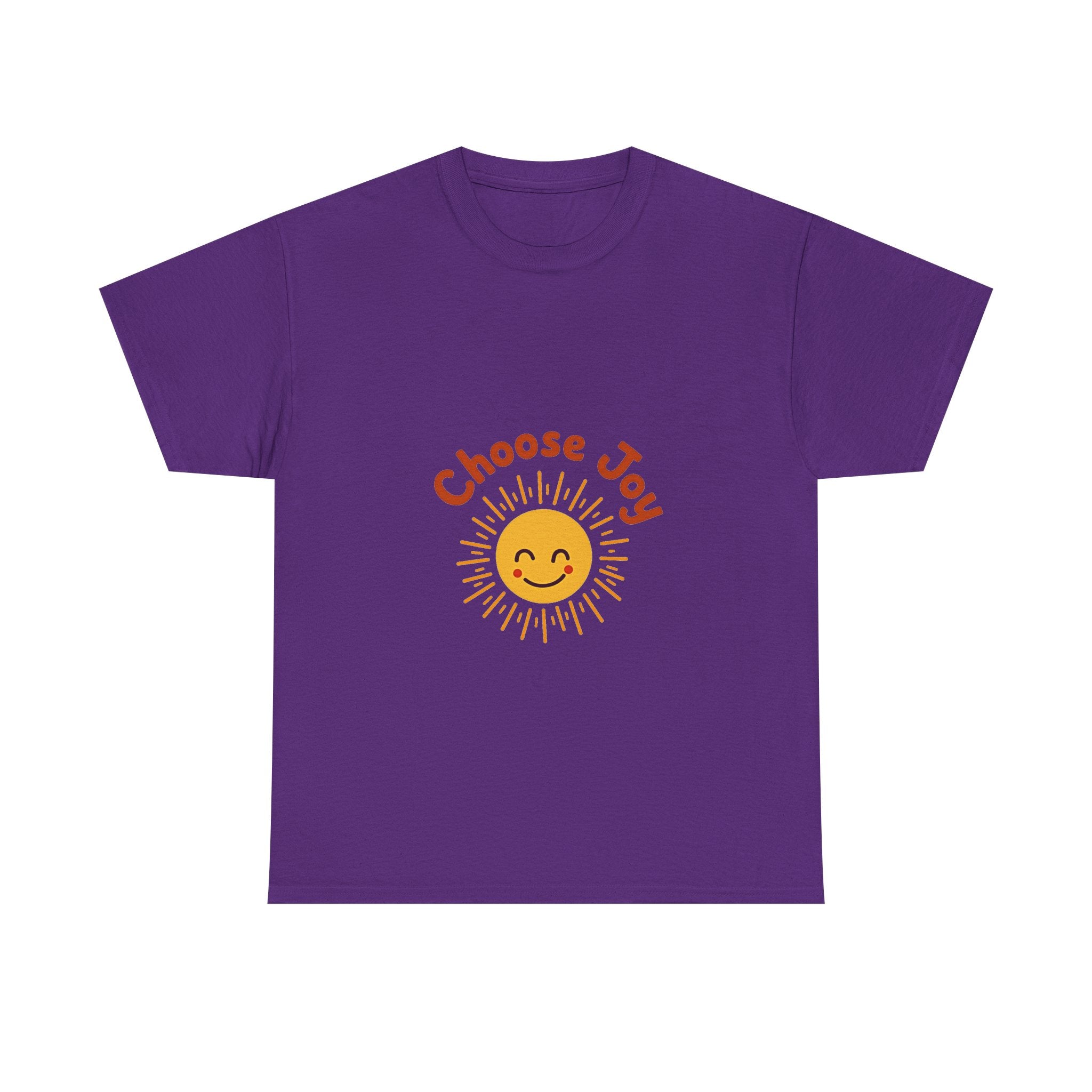 'Choose Joy' Sun Smiling'  Cute T‑Shirt