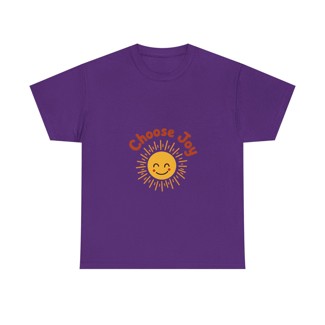 'Choose Joy' Sun Smiling'  Cute T‑Shirt