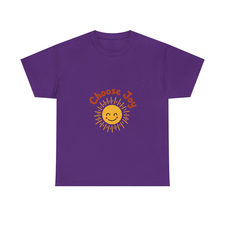'Choose Joy' Sun Smiling'  Cute T‑Shirt