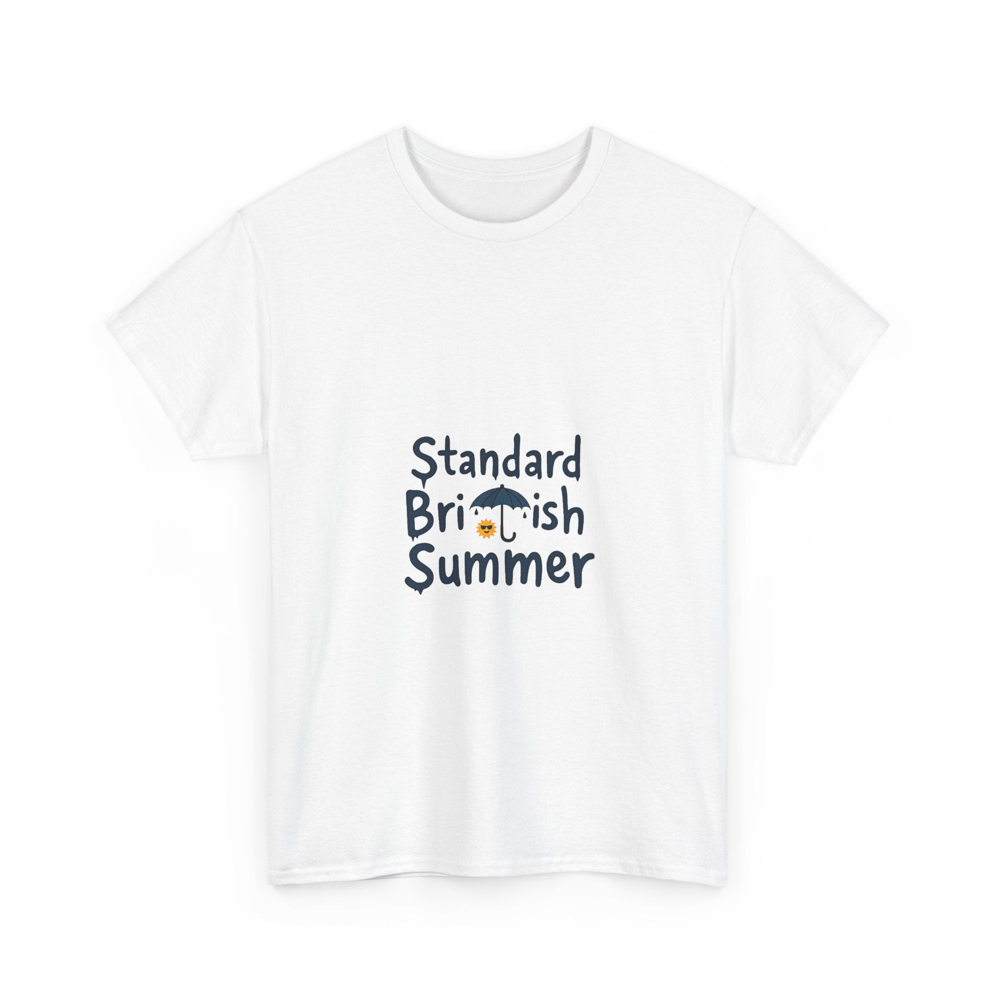 Standard British Summer Funny Sunny Puffin Graphic T-Shirt