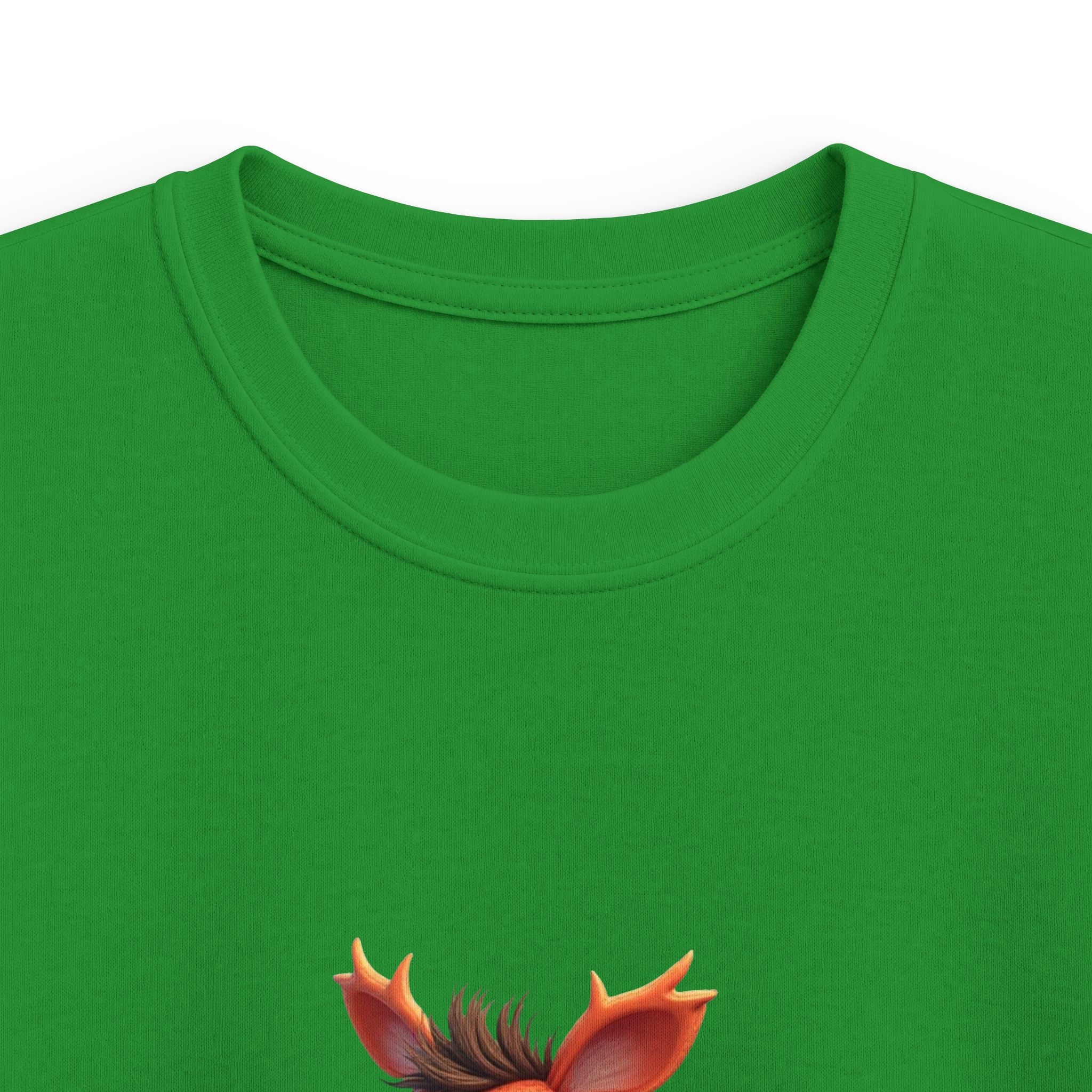 Playful Orange Fantasy Monster Kids Graphic T-Shirt