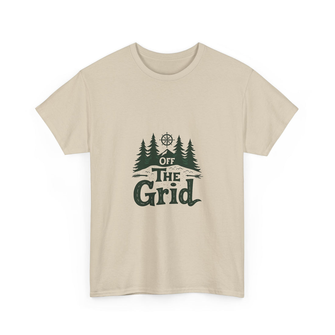 'Off The Grid' Adventure Camping T-Shirt