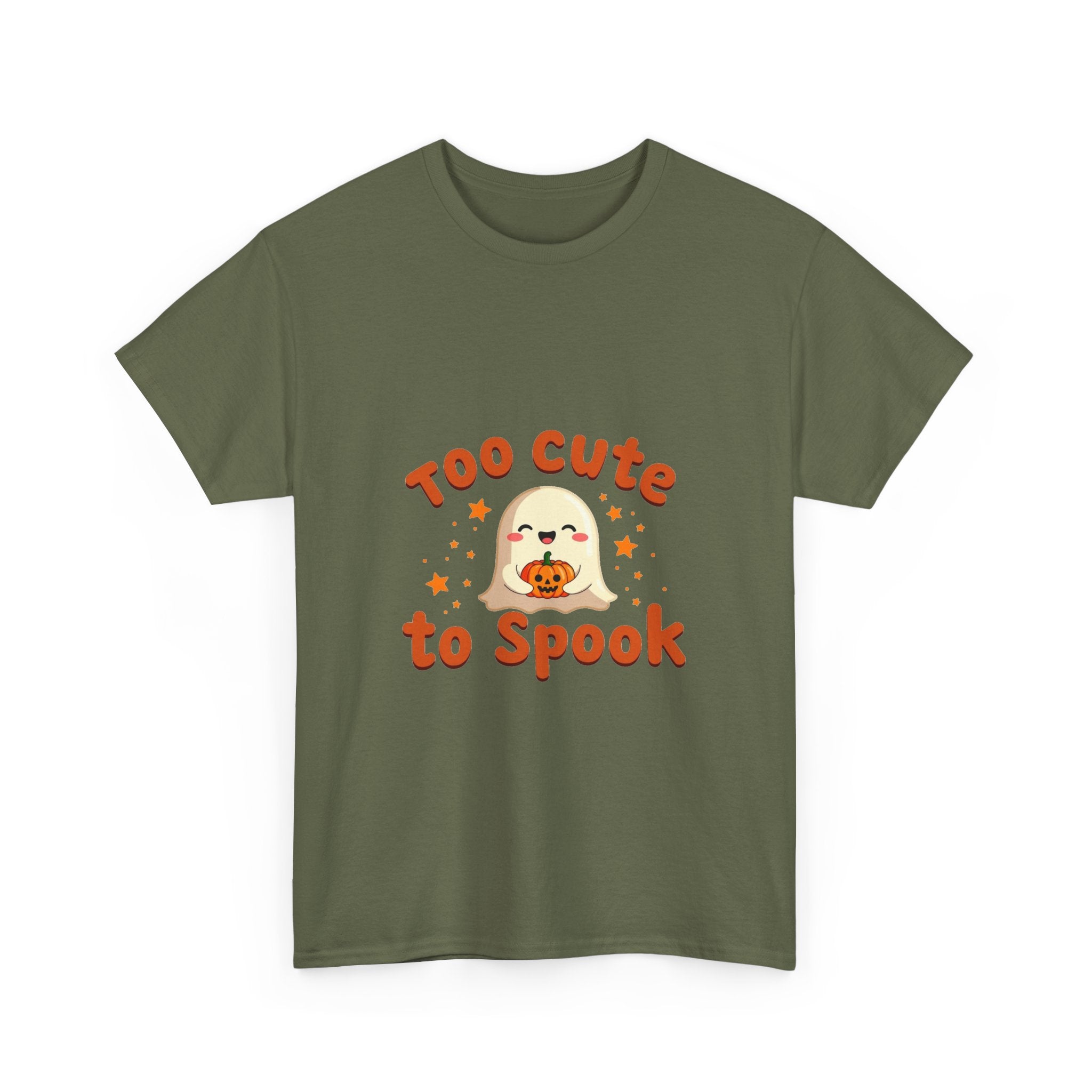 'Too Cute to Spook Ghost' Halloween T-Shirt