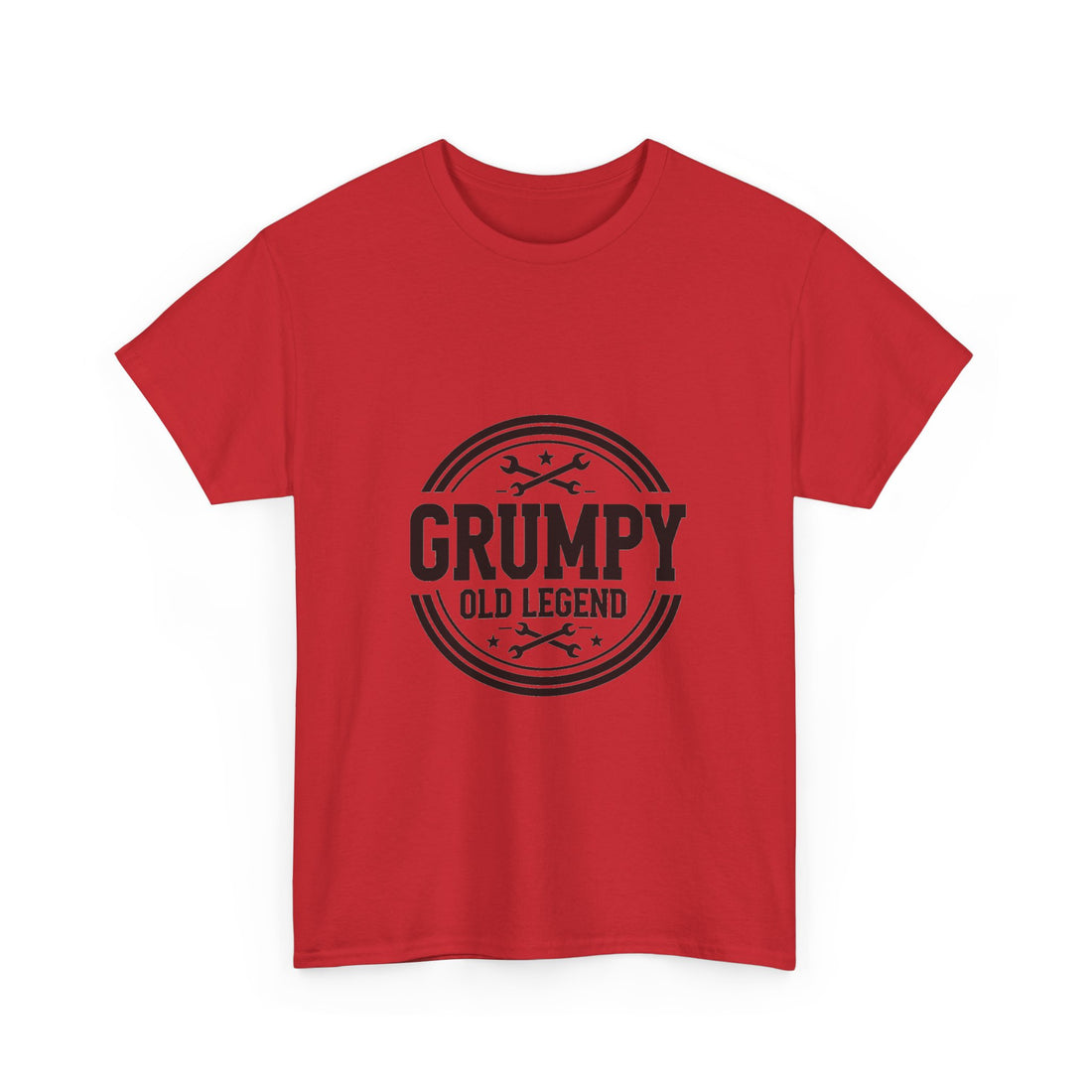 'Grumpy Old Legend' Funny Vintage Badge T-Shirt