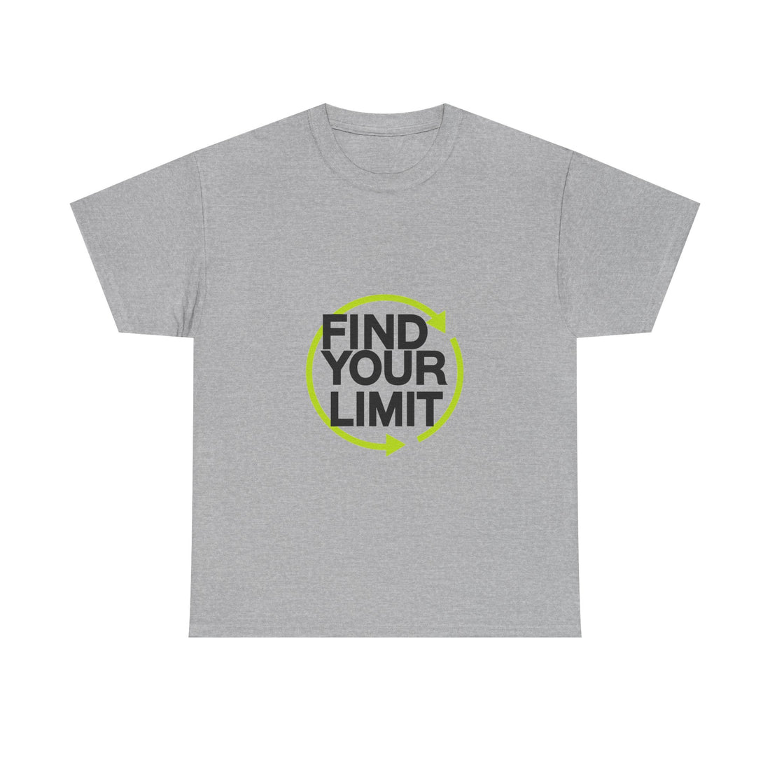 Find Your Limit Graphic Fitness T‑Shirt