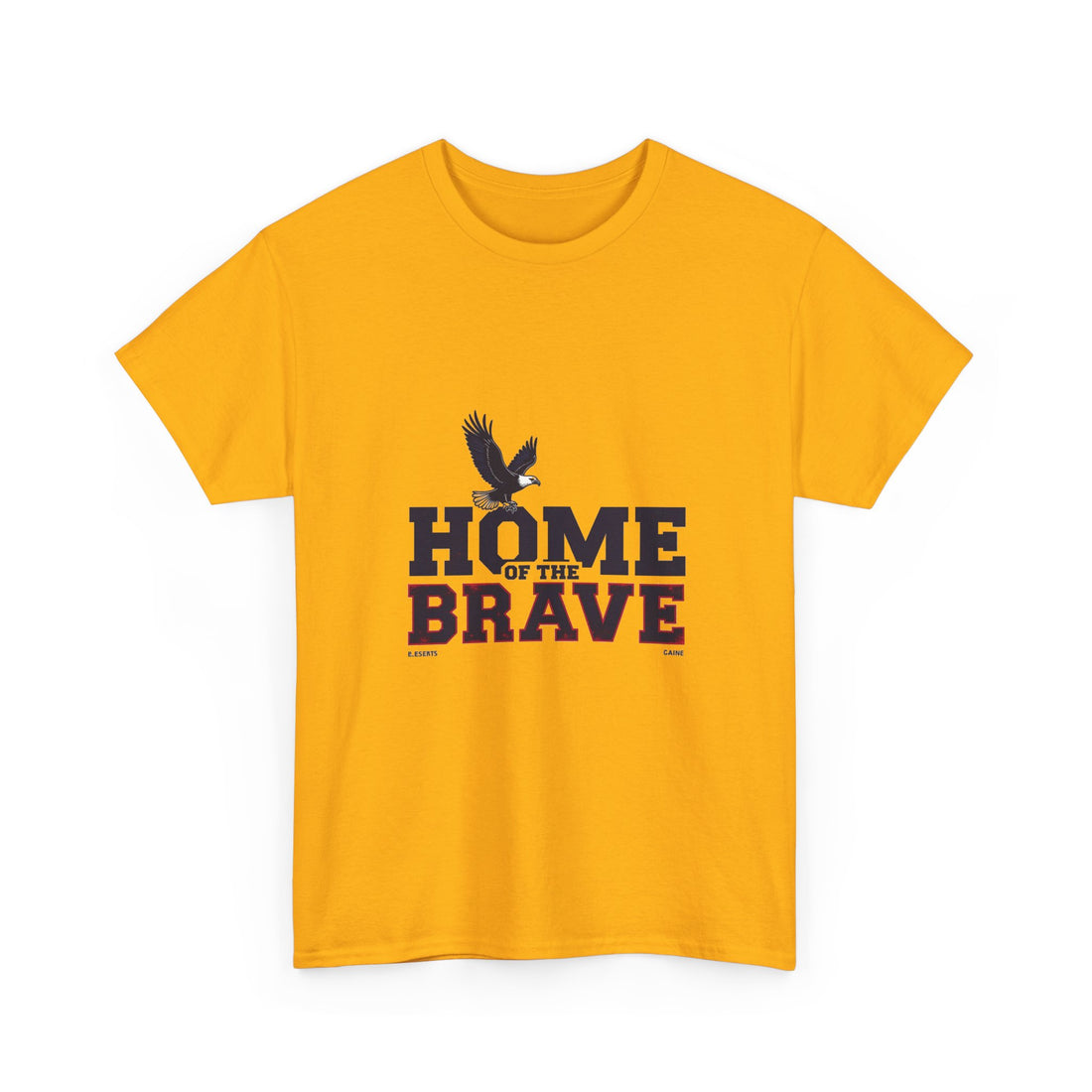 Home of the Brave T-Shirt — Patriotic Eagle Tee for Veterans & Fourth of July
