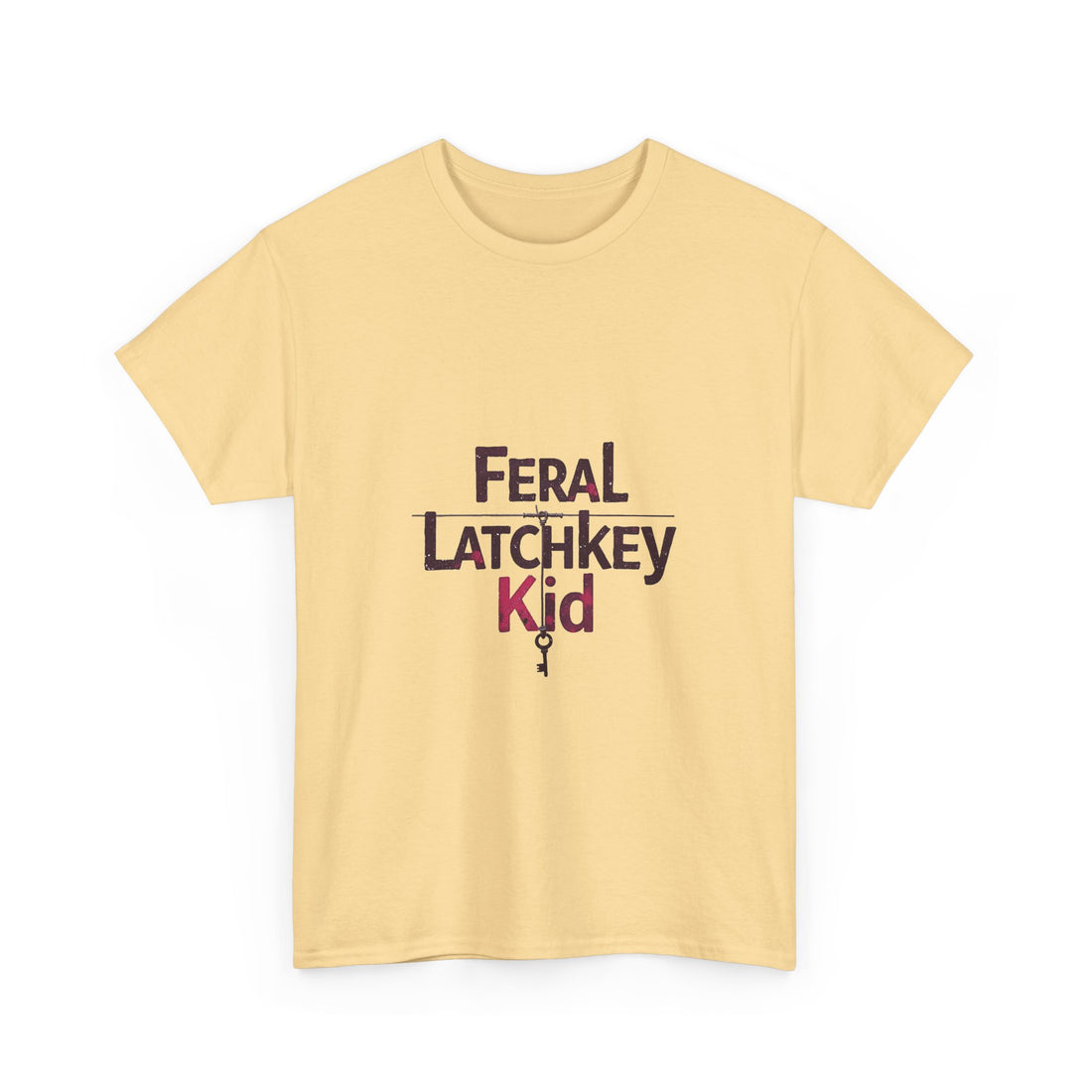"Feral Latchkey Kid" Graphic T-Shirt