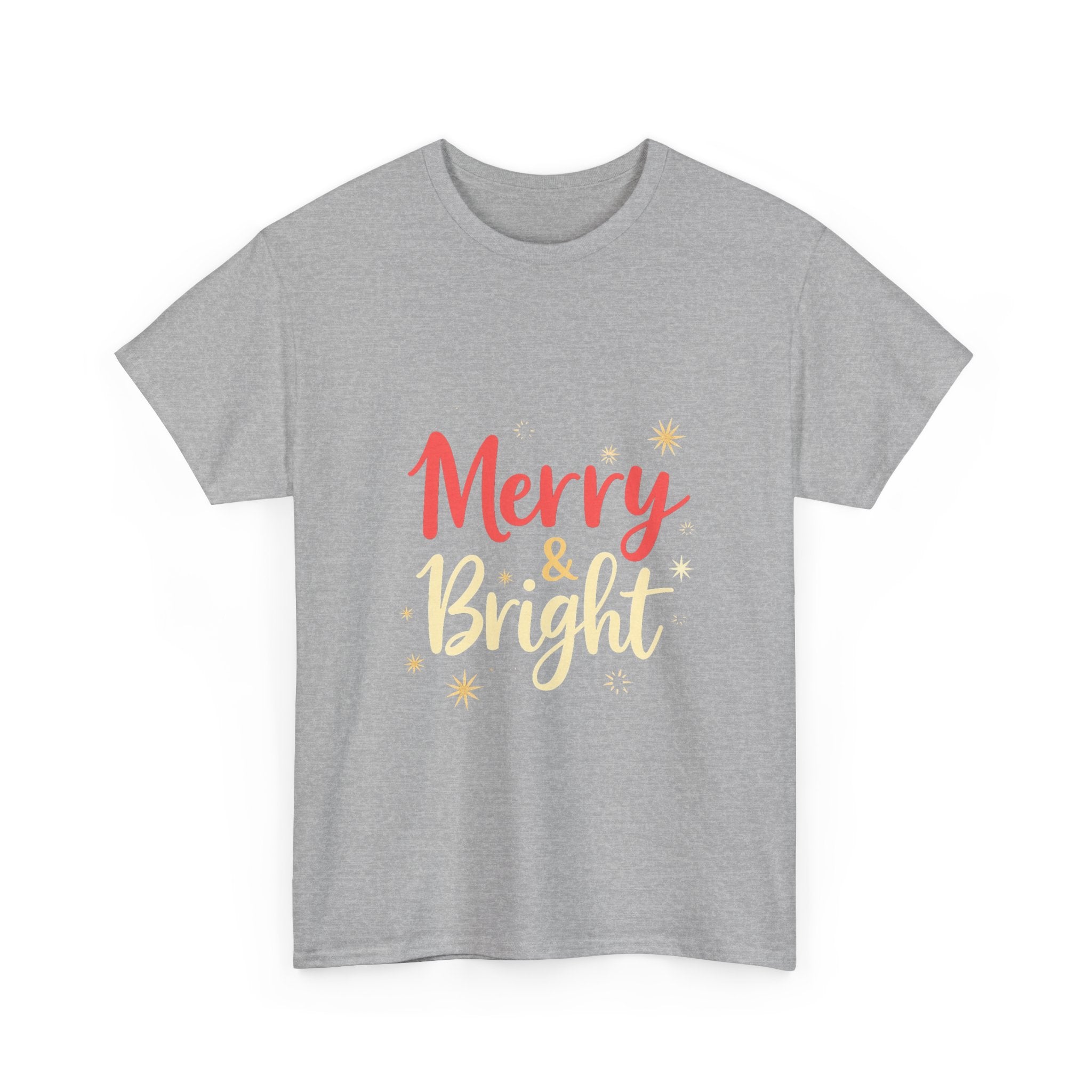 'Merry & Bright' Christmas T-Shirt