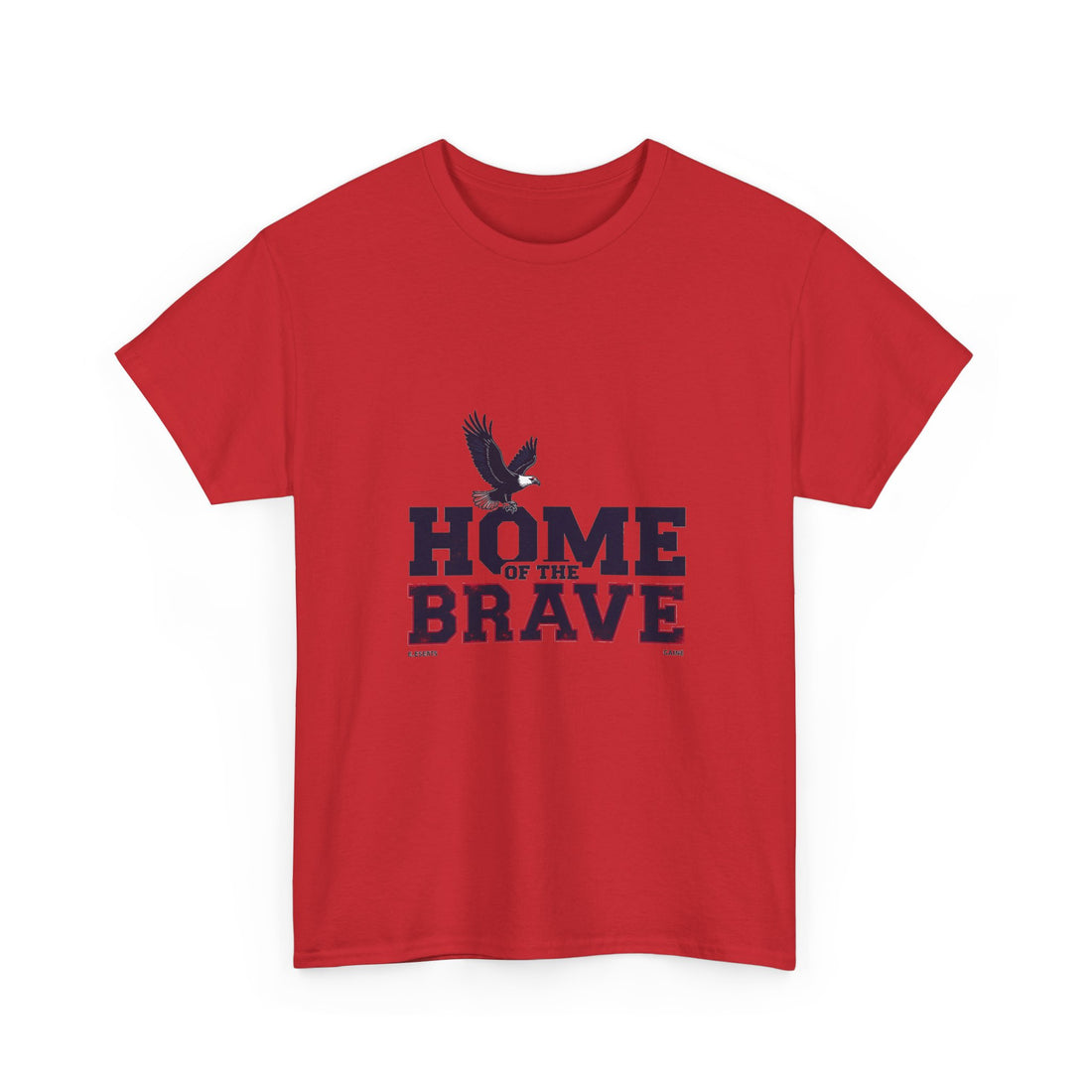 Home of the Brave T-Shirt — Patriotic Eagle Tee for Veterans & Fourth of July