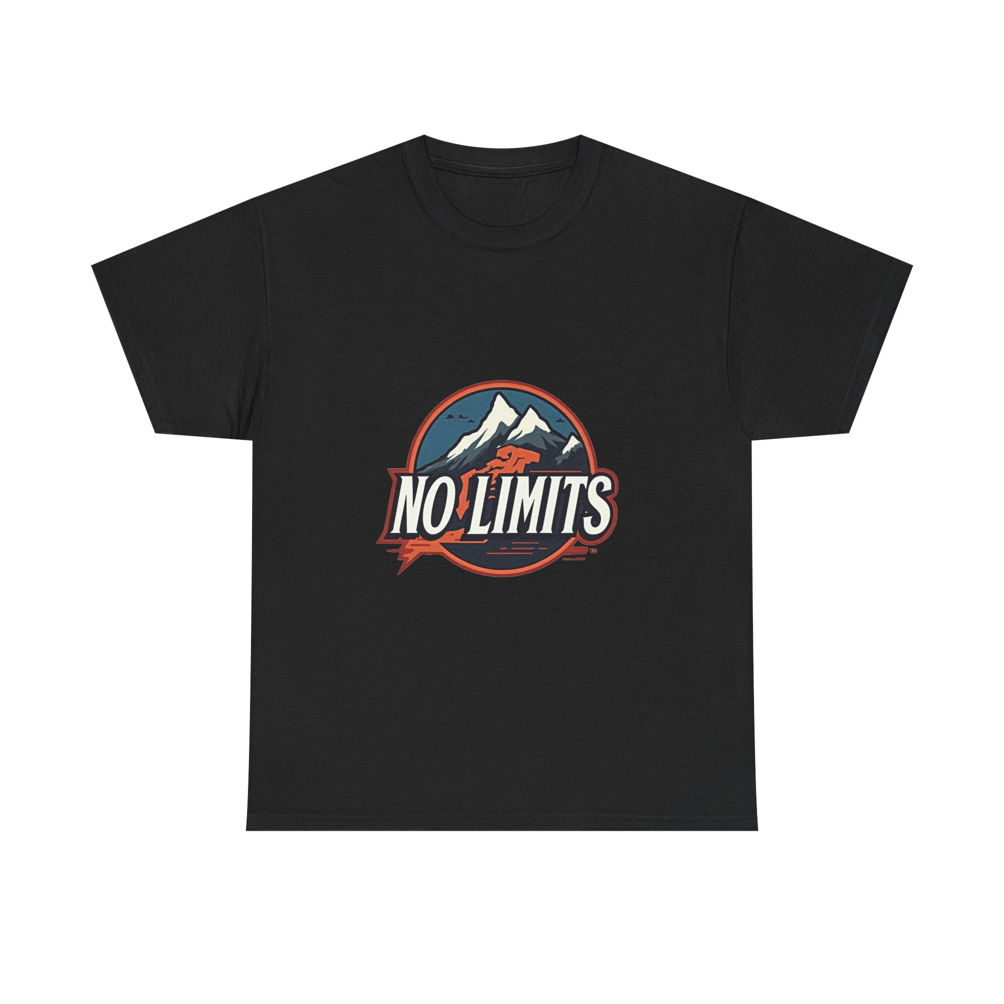 'No Limits' Mountain Adventure Graphic T-Shirt