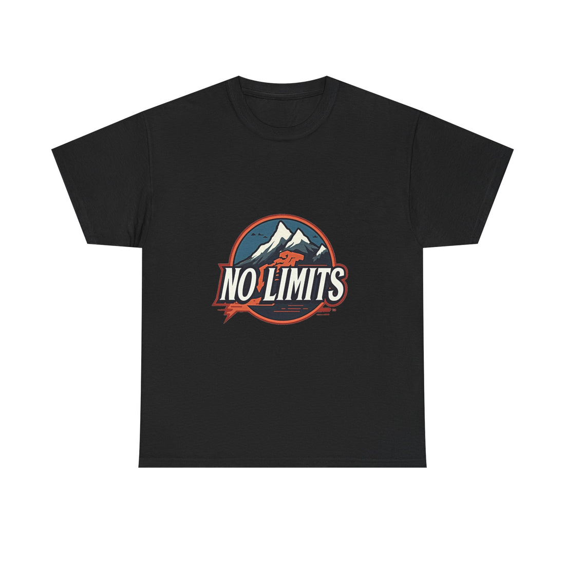 'No Limits' Mountain Adventure Graphic T-Shirt