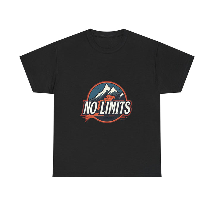 'No Limits' Mountain Adventure Graphic T-Shirt