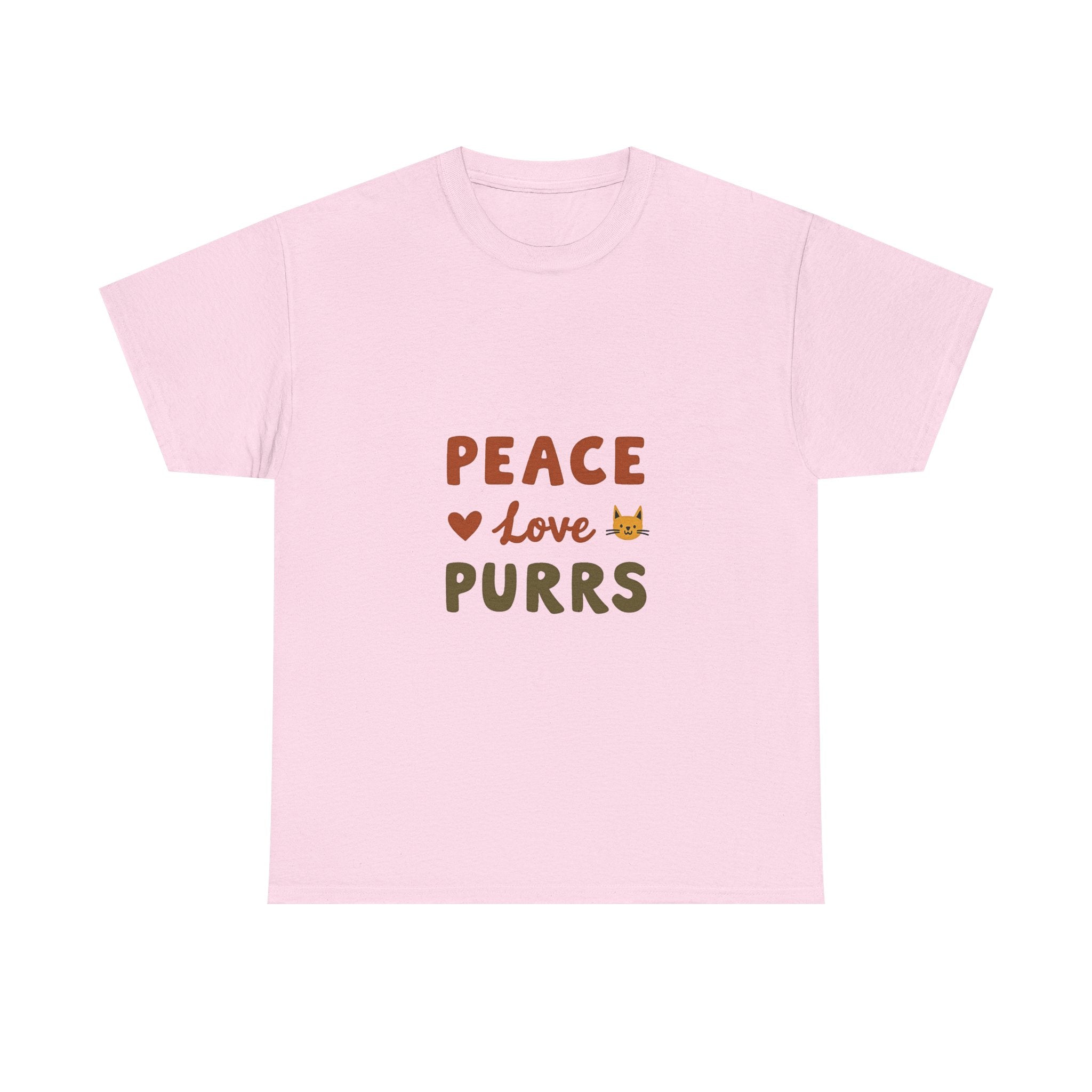 Peace, Love & Purrs T-Shirt