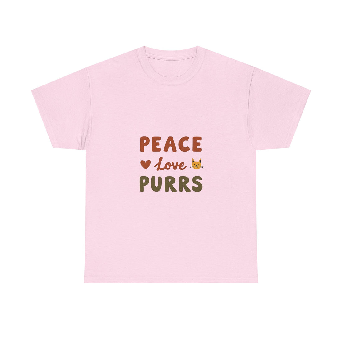 Peace, Love & Purrs T-Shirt