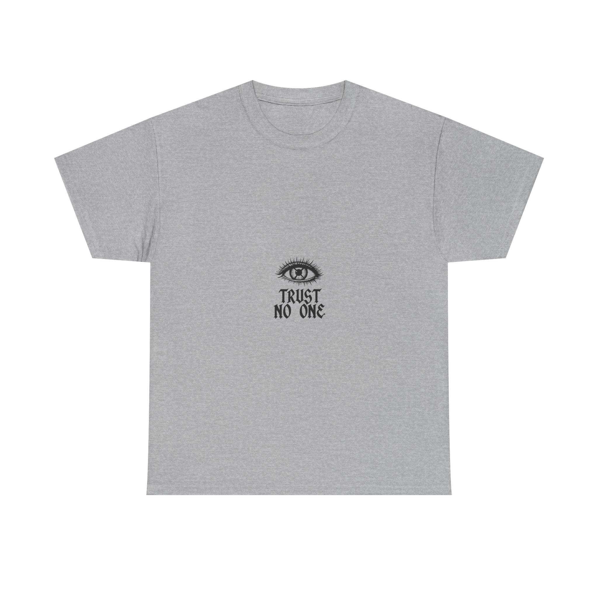 Trust No One Minimal Eye Graphic T-Shirt