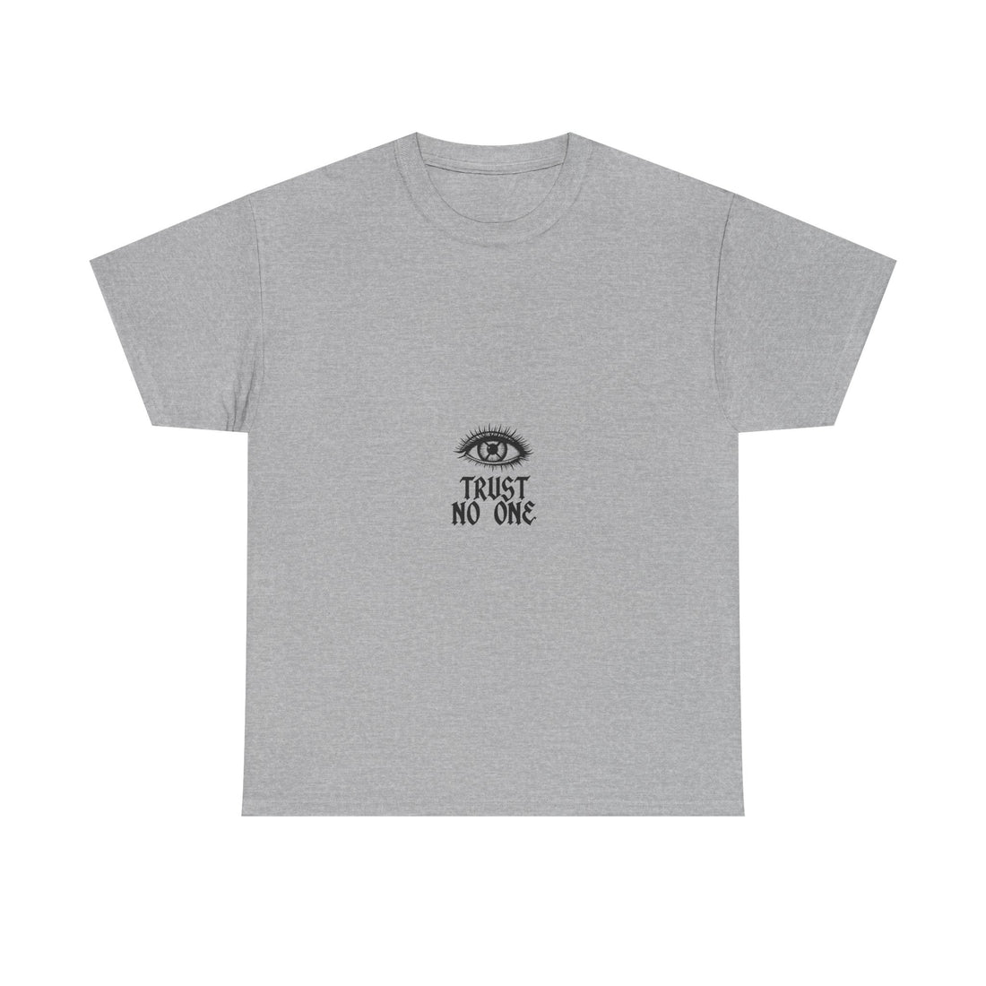 Trust No One Minimal Eye Graphic T-Shirt