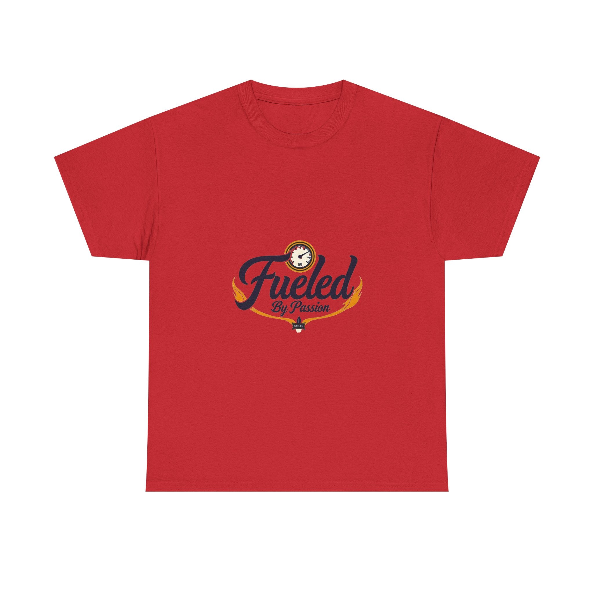 'Fueled By Passion' Retro Fuel Gauge Graphic T-Shirt