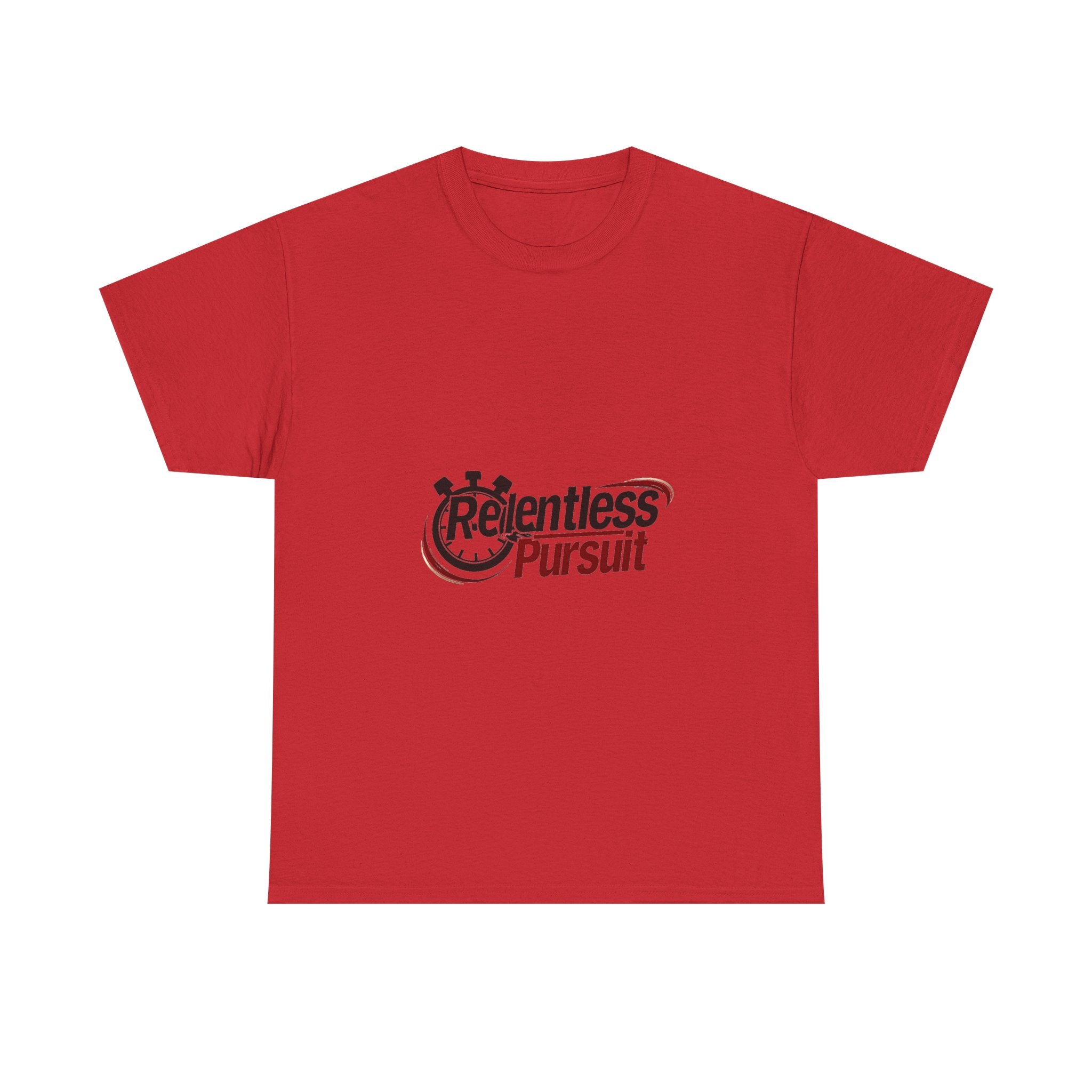 Relentless Pursuit Graphic Motivational Stopwatch Design T-Shirt